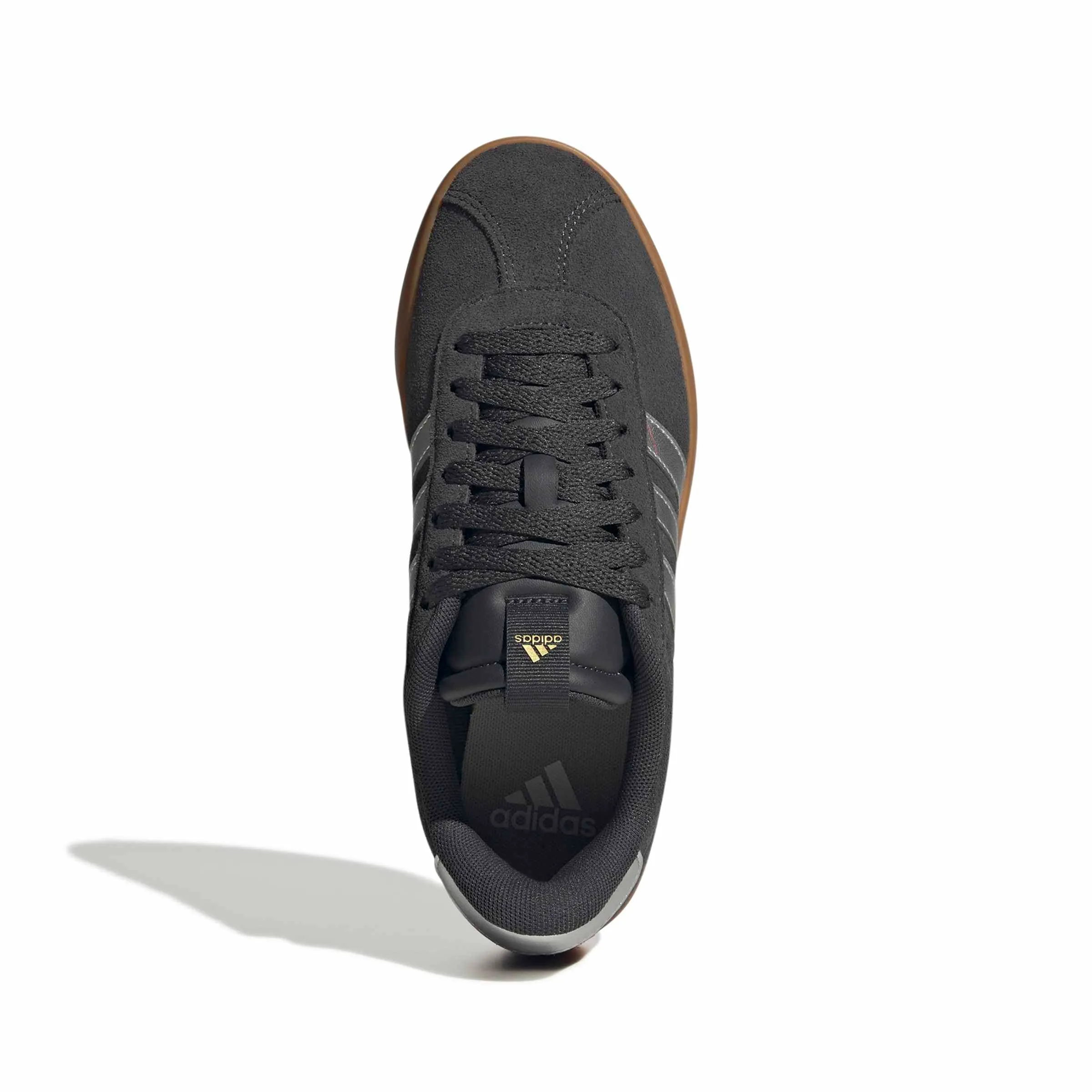 adidas VL Court 3.0 Shoes, Carbon/Silver Met./Gold Met., 36 EU - immagine 3
