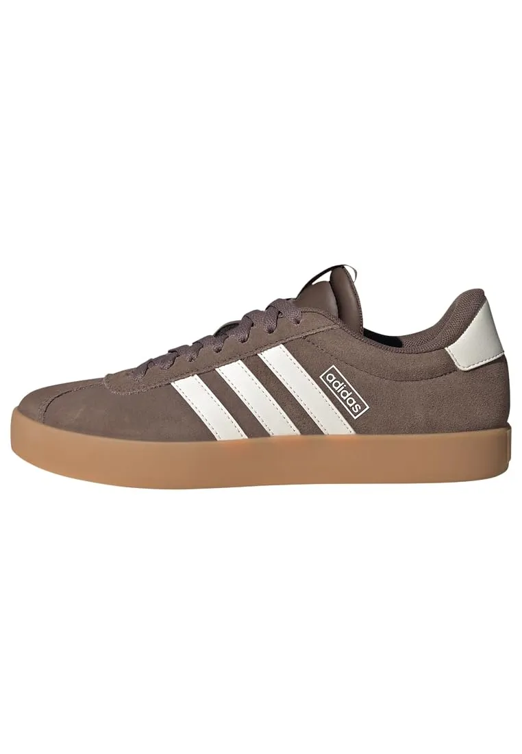 adidas VL Court 3.0 Shoes, Earth Strata/Chalk White/Gum 3, 44 EU - immagine 1