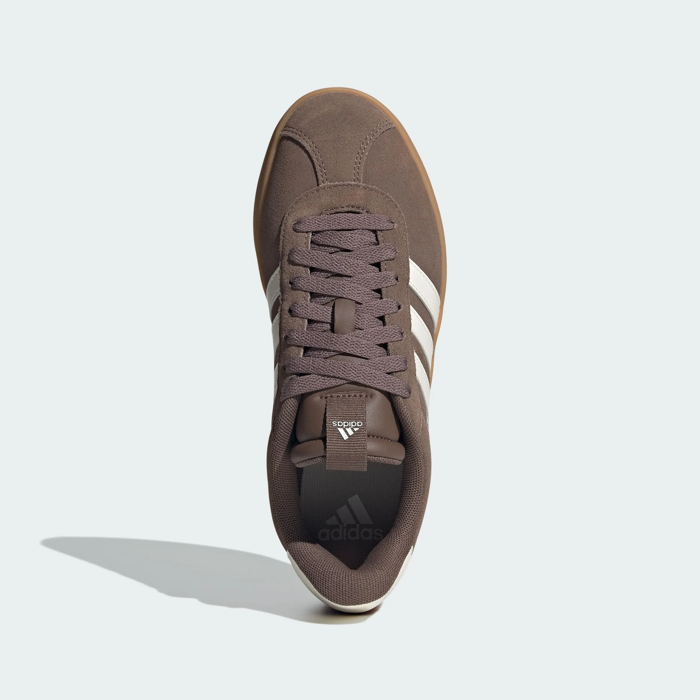 adidas VL Court 3.0 Women's Shoes, Earth Strata/Chalk White/Gum 3, 38 EU - immagine 5
