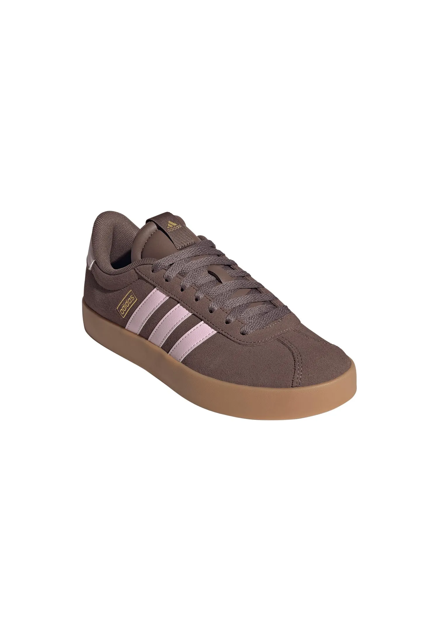 adidas VL Court 3.0 Shoes, Earth Strata/Clear Pink/Gold Met., 38 EU - immagine 4