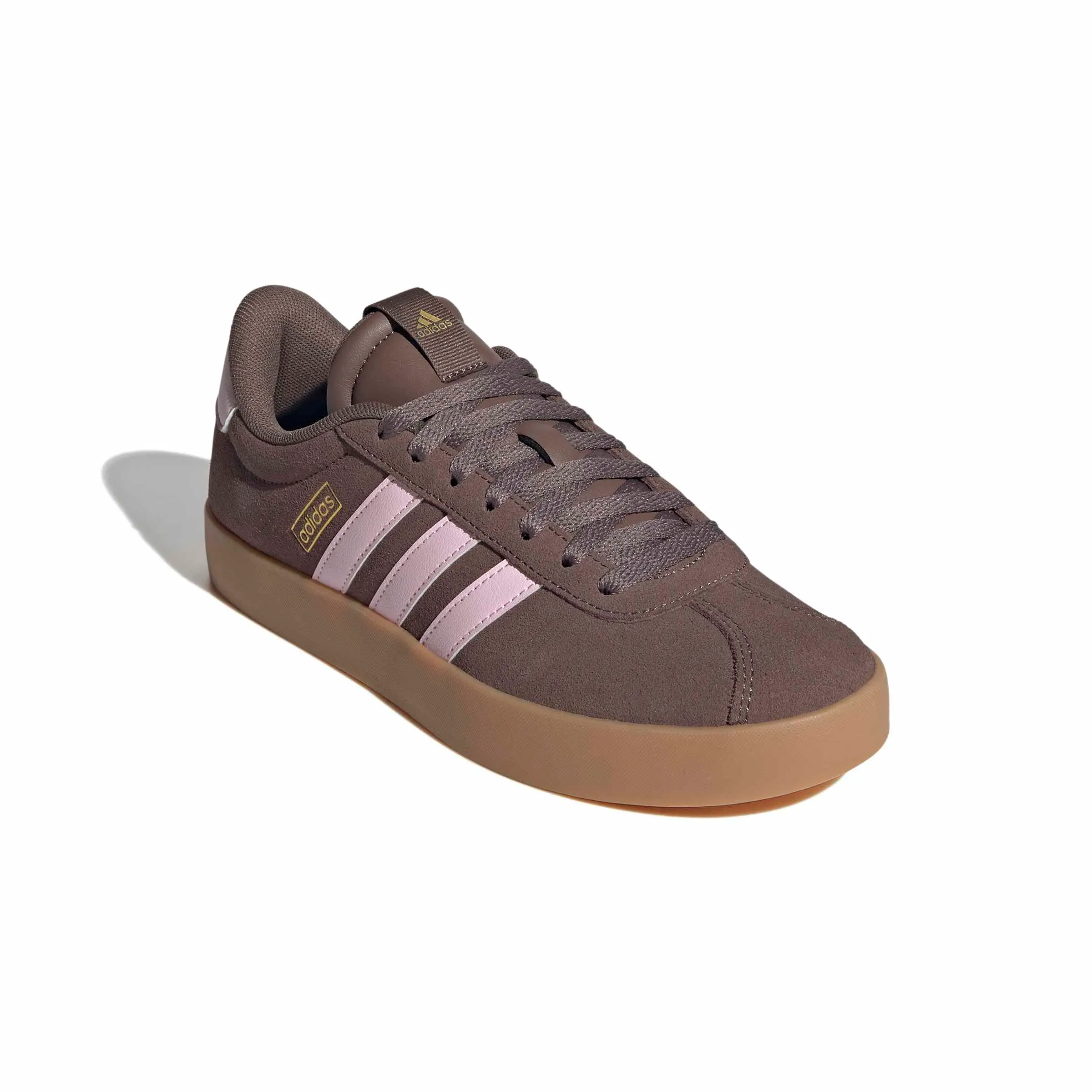 adidas VL Court 3.0 Shoes, Earth Strata/Clear Pink/Gold Met., 38 EU - immagine 7