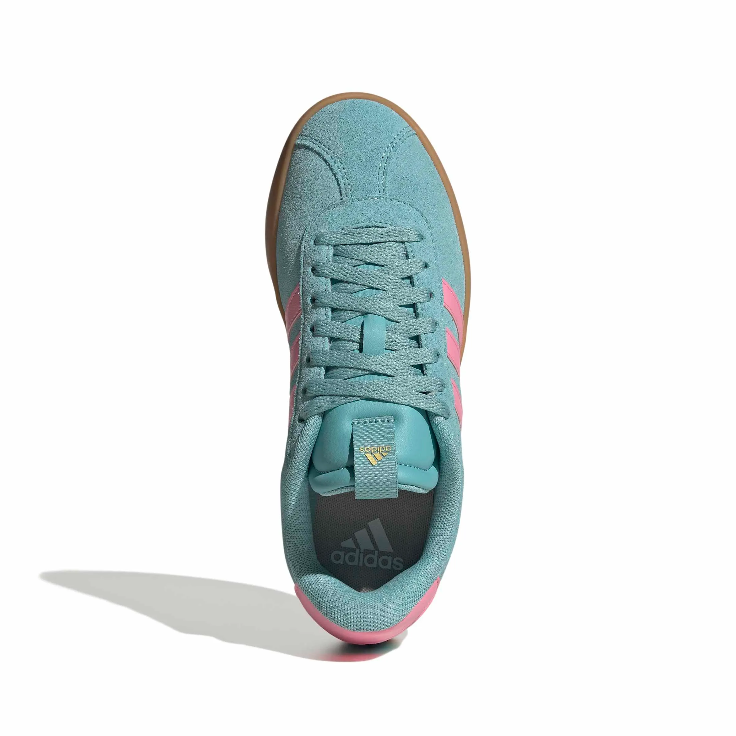 adidas VL Court 3.0 Shoes, Mint Ton/Bliss Pink/Gold Met., 36 EU - immagine 2