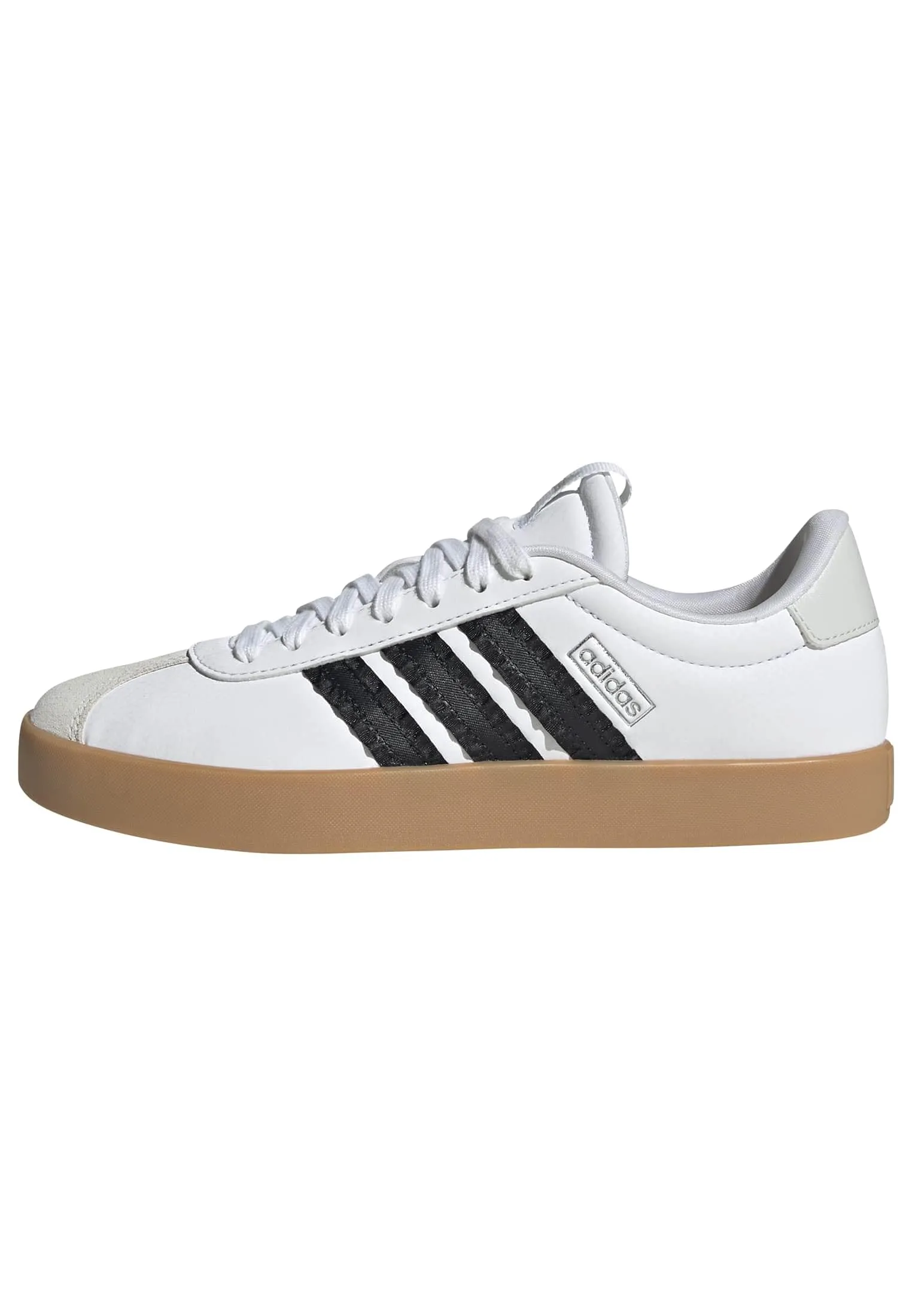 adidas VL Court 3.0 Shoes, Ftwr White/Core Black/Orbit Grey, 36 2/3 EU - immagine 1
