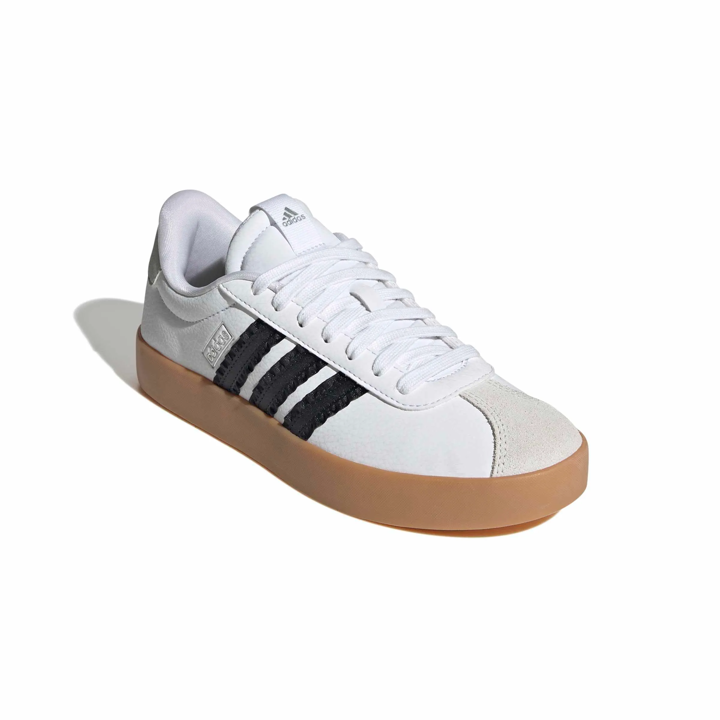 adidas VL Court 3.0 Shoes, Ftwr White/Core Black/Orbit Grey, 36 2/3 EU - immagine 4