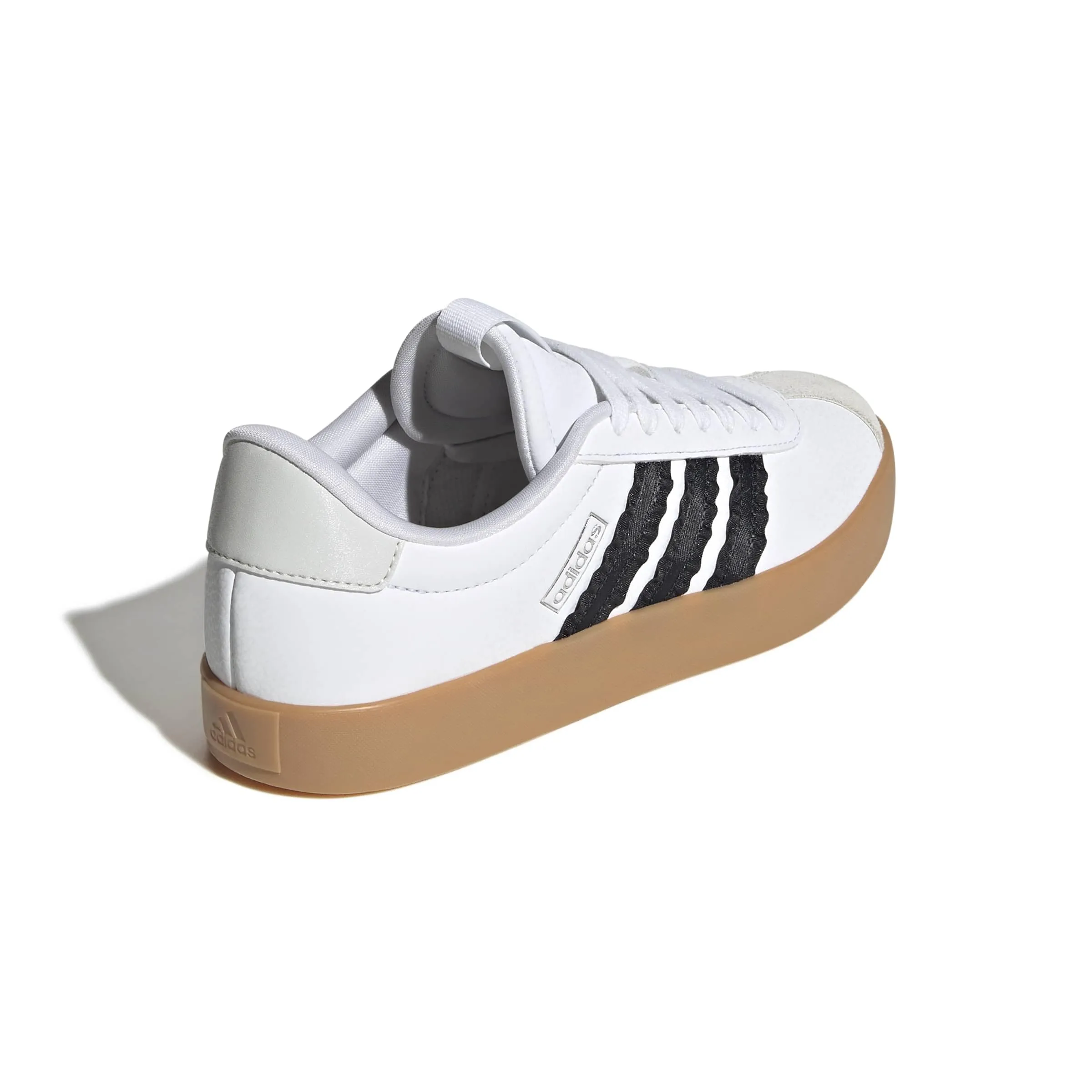 adidas VL Court 3.0 Shoes, Ftwr White/Core Black/Orbit Grey, 36 2/3 EU - immagine 5