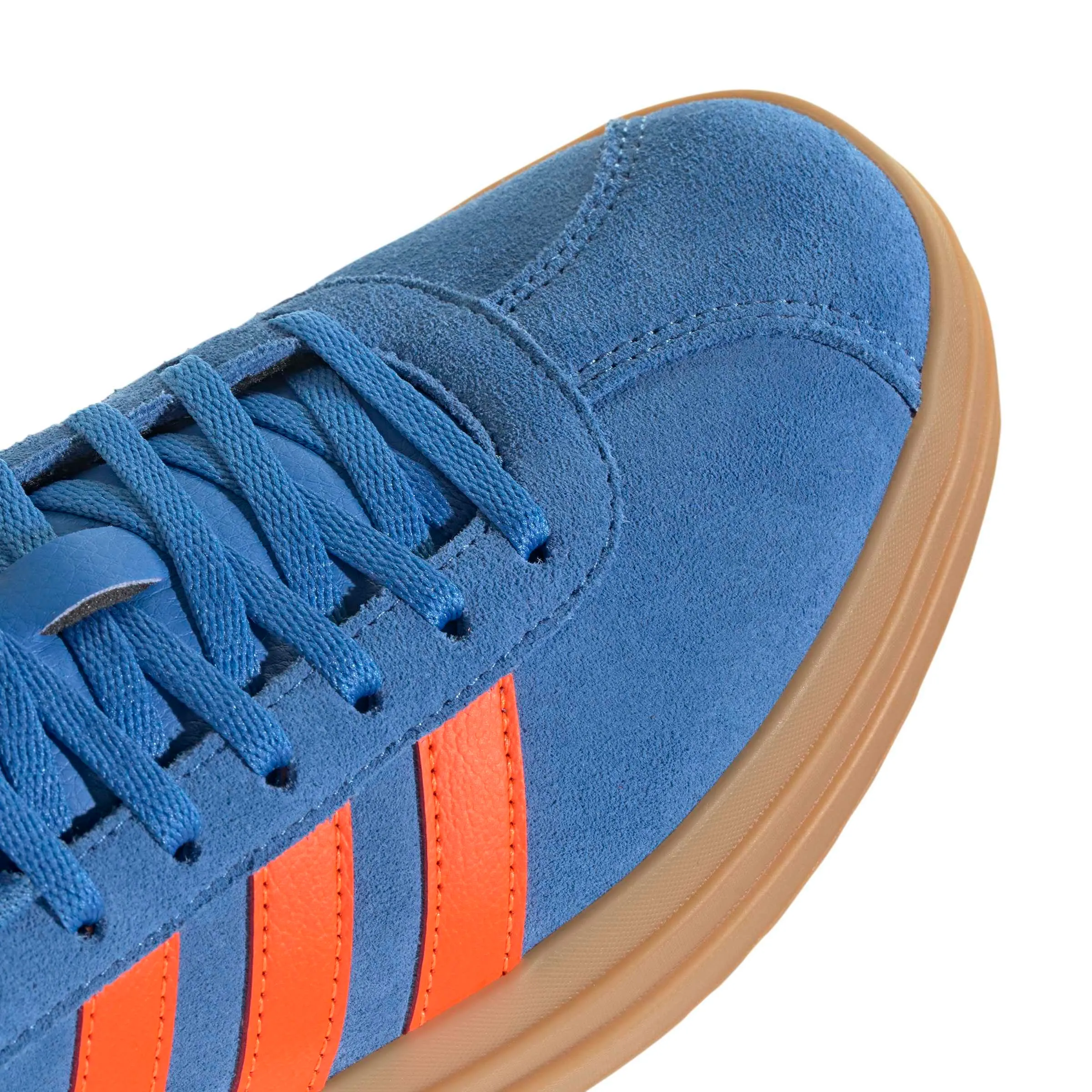 Adidas VL Court Bold Shoes - Ray Blue/Impact Orange/Gum 3 - 36 2/3 EU - immagine 6