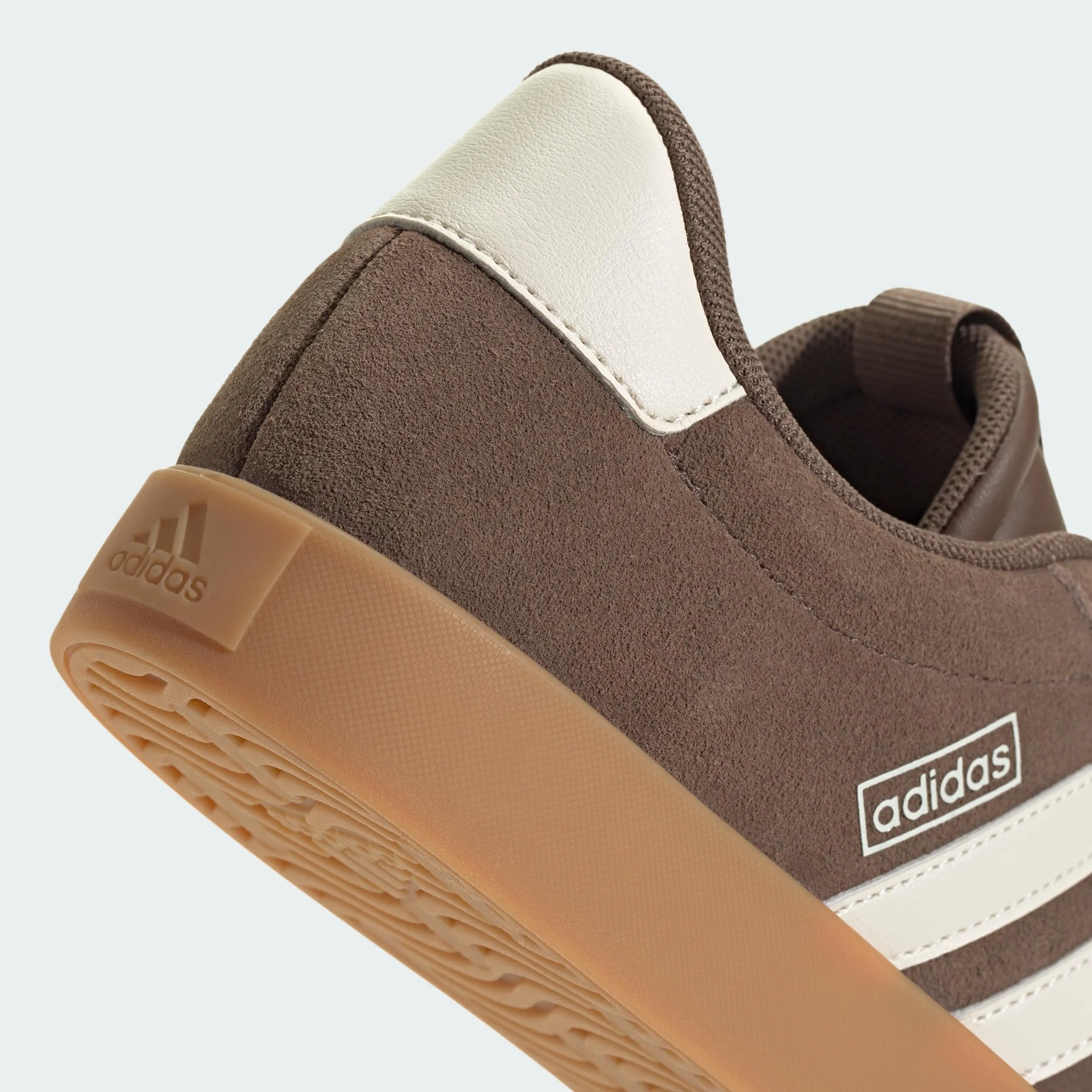adidas VL Court 3.0 Shoes, Earth Strata/Chalk White/Gum 3, 39 1/3 EU - immagine 6