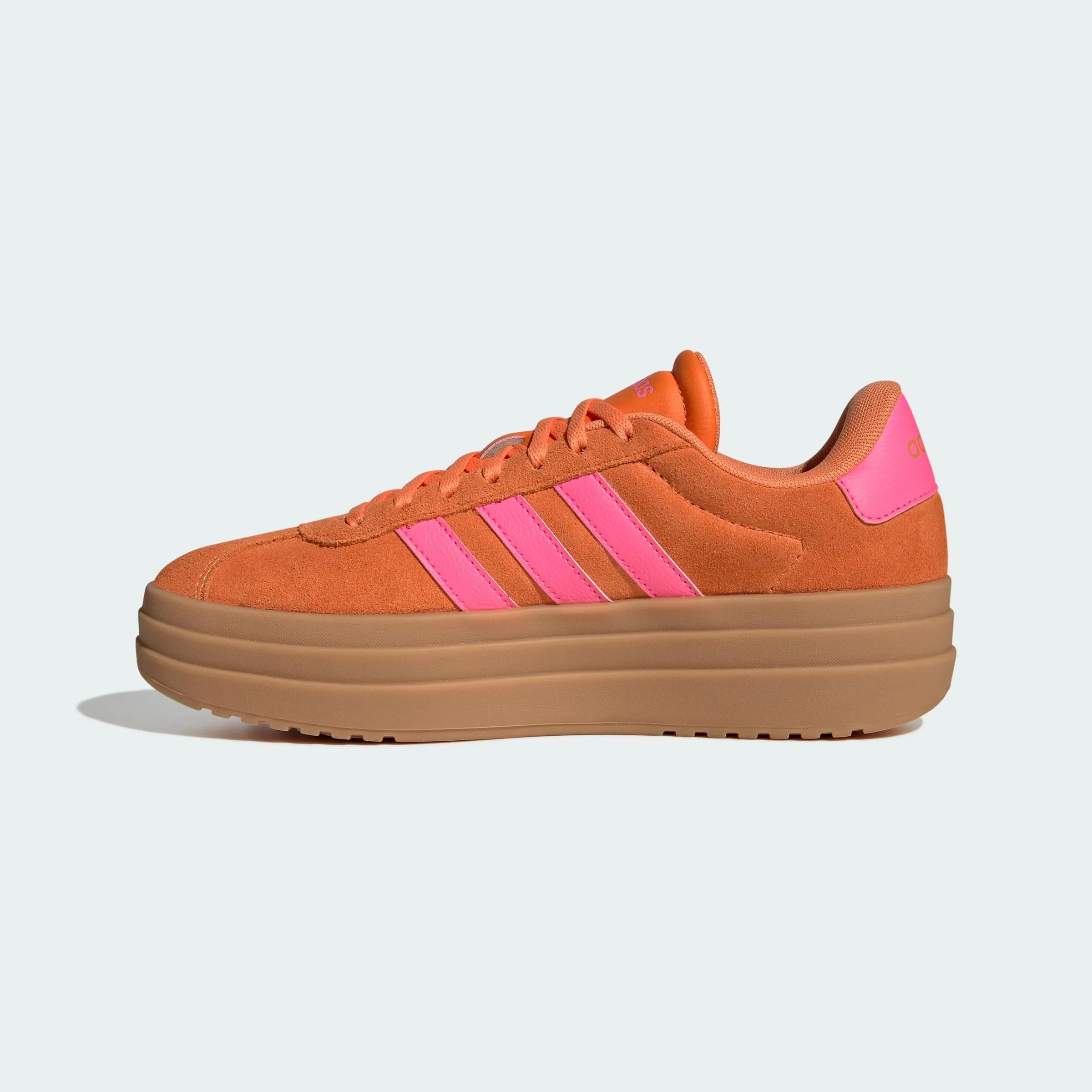 adidas VL Court Bold Shoes, Pure Orange/Lucid Pink/Gum 3, 38 EU - immagine 4