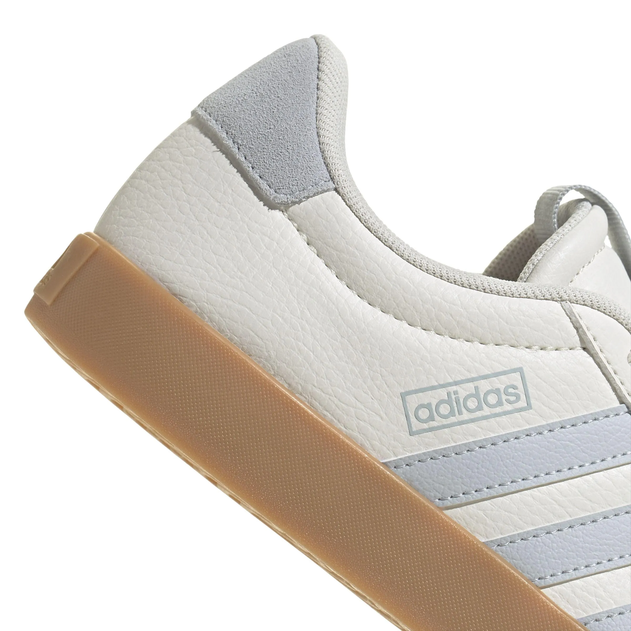 adidas VL Court 3.0 Shoes - Core White/Halo Blue/Gum 3, 40 EU - immagine 4