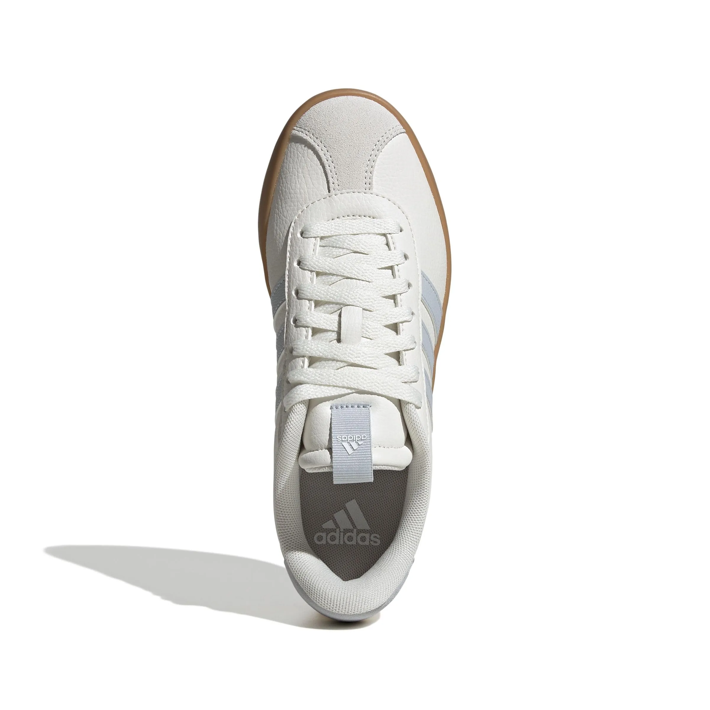 adidas VL Court 3.0 Shoes - Core White/Halo Blue/Gum 3, 40 EU - immagine 6