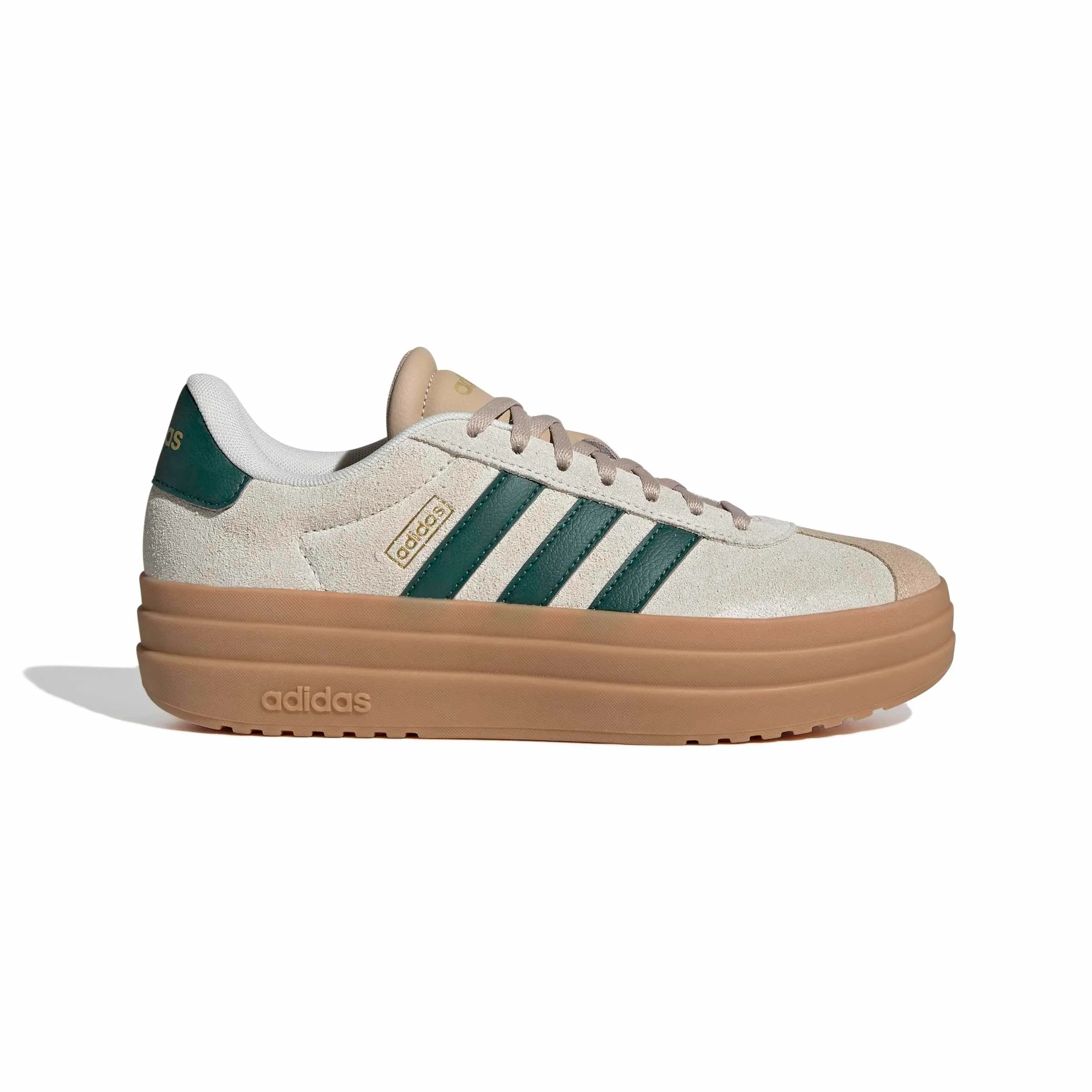 adidas VL Court Bold Shoes - Cream White/Collegiate Green/Magic Beige - 44 EU - immagine 2