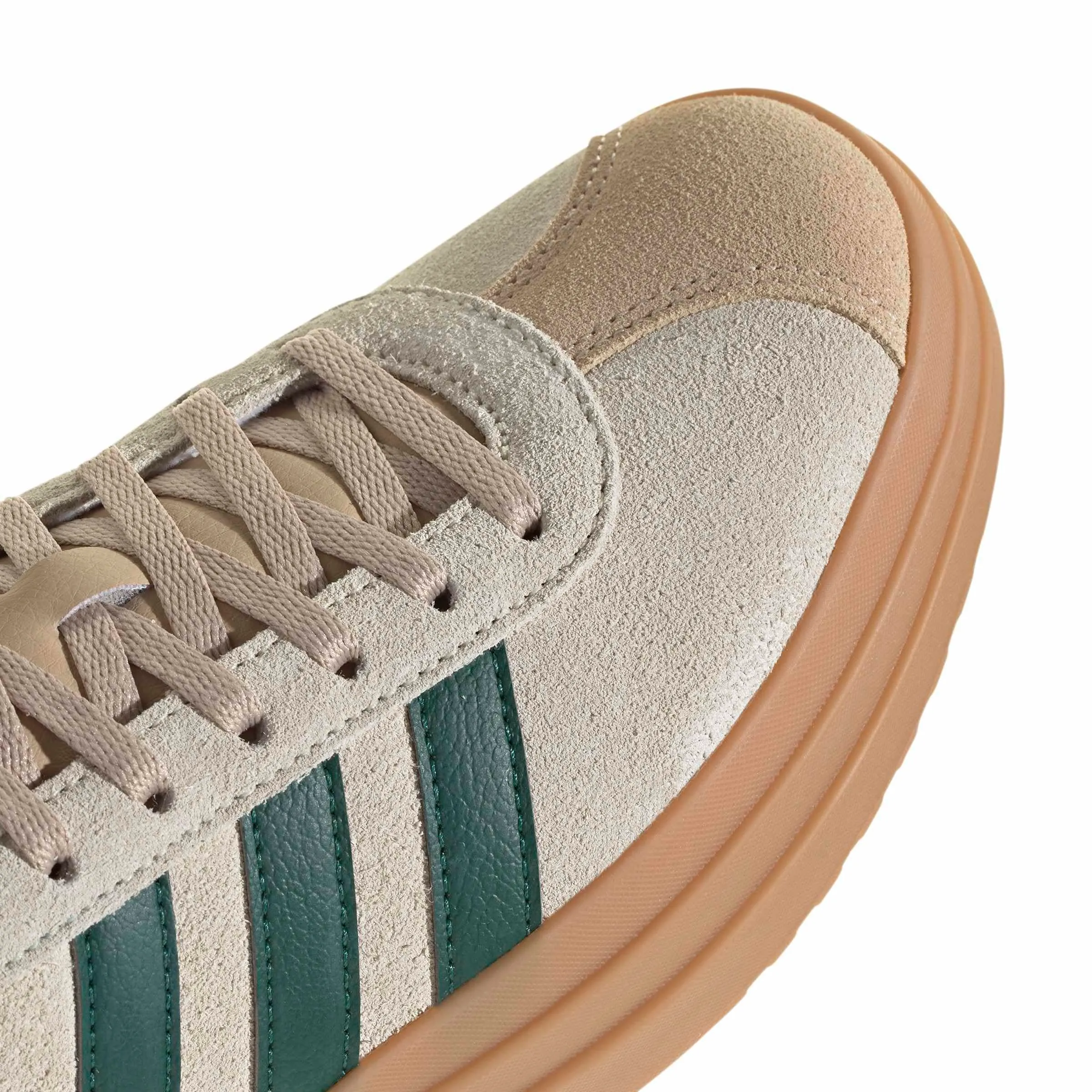 adidas VL Court Bold Shoes - Cream White/Collegiate Green/Magic Beige - 44 EU - immagine 5