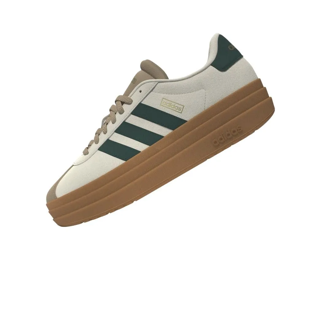 adidas VL Court Bold Shoes - Cream White/Collegiate Green/Magic Beige - 44 EU - immagine 9
