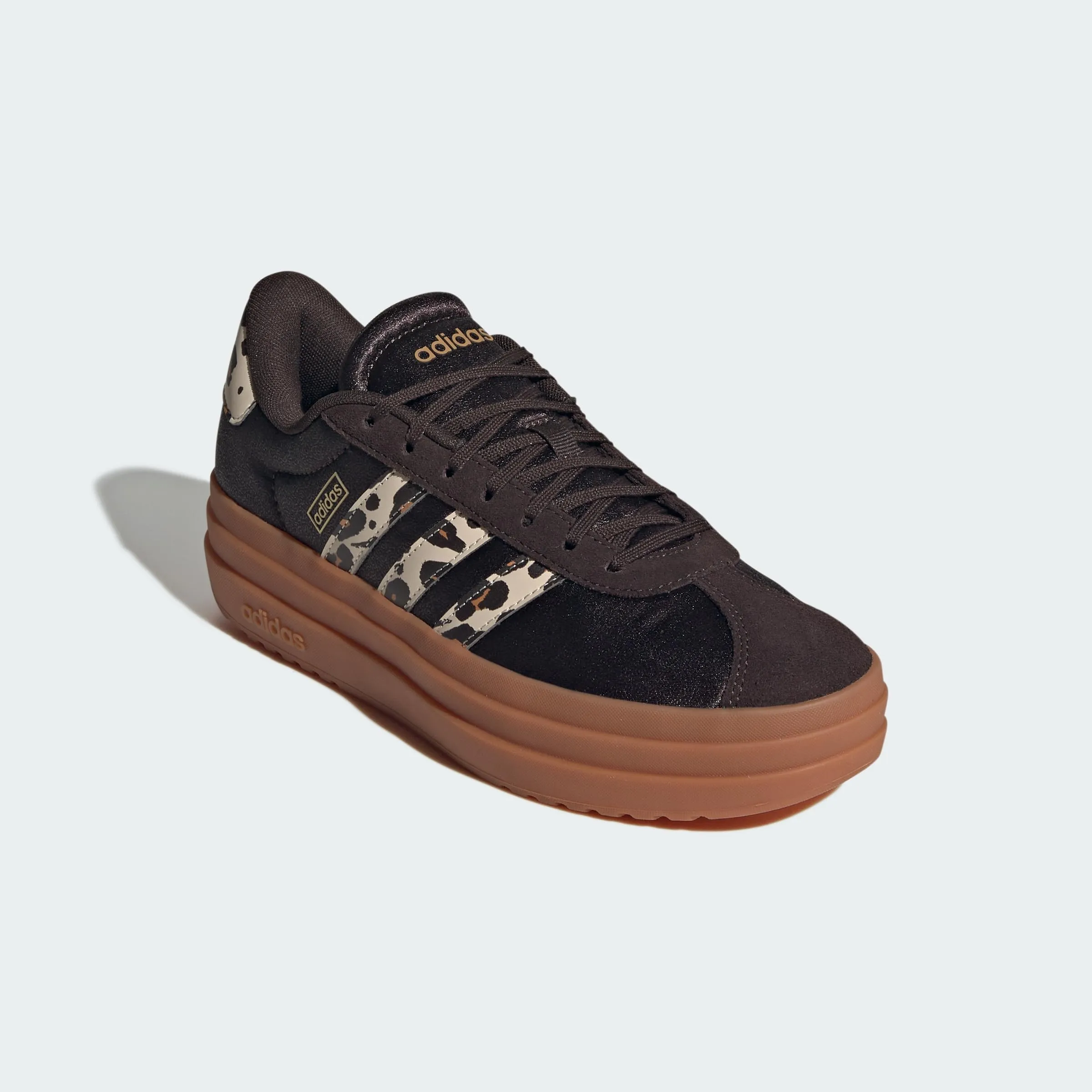 adidas VL Court Bold Shoes, Aurora Coffee/Crystal Linen/Matte Gold, 40 EU - immagine 7
