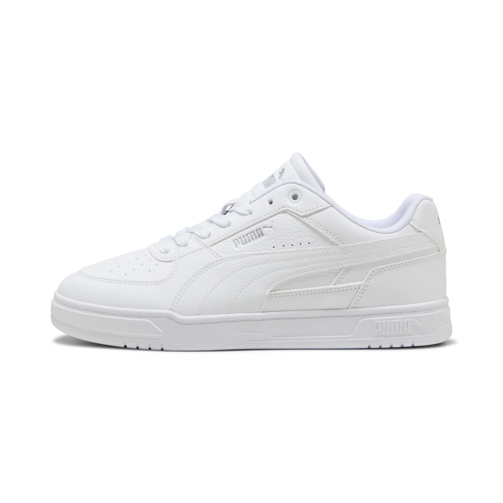 PUMA Caven III Sneaker - Bianco Argento Nero - 46 EU - immagine 3