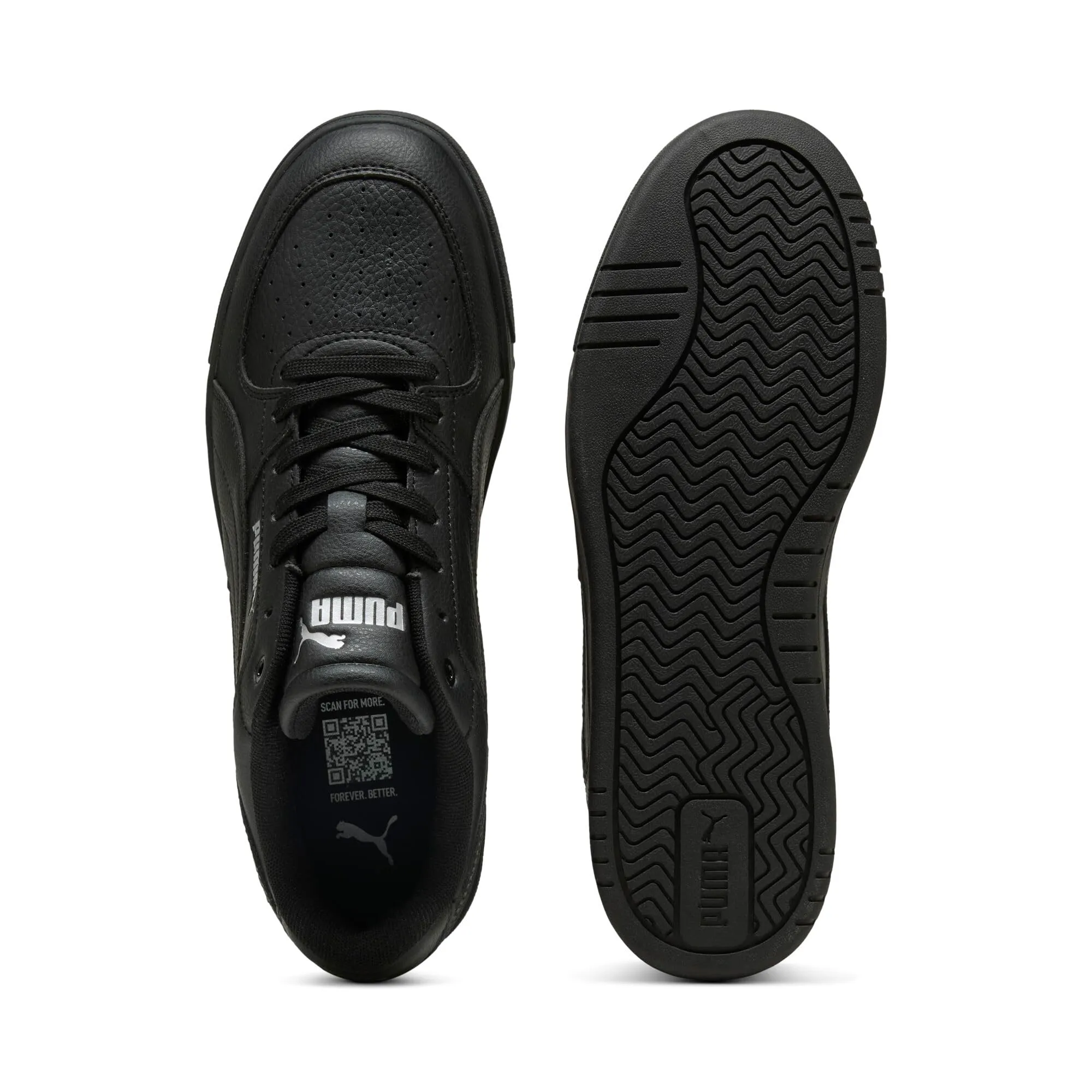 Puma Caven III Sneaker - Black Silver White - 44 EU - immagine 5