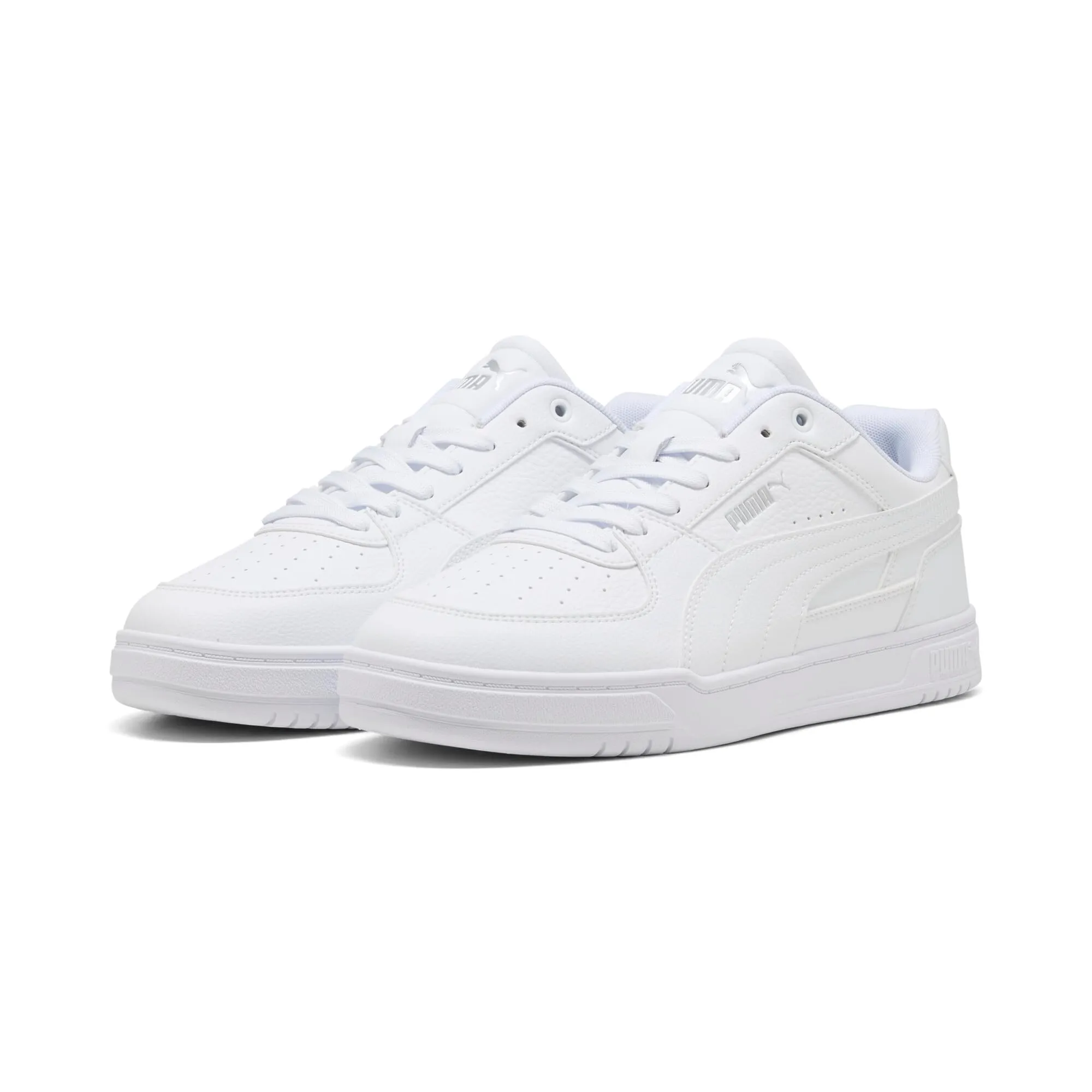 PUMA Caven III Unisex Sneakers - White Silver Black Metallic - 36 EU - immagine 5