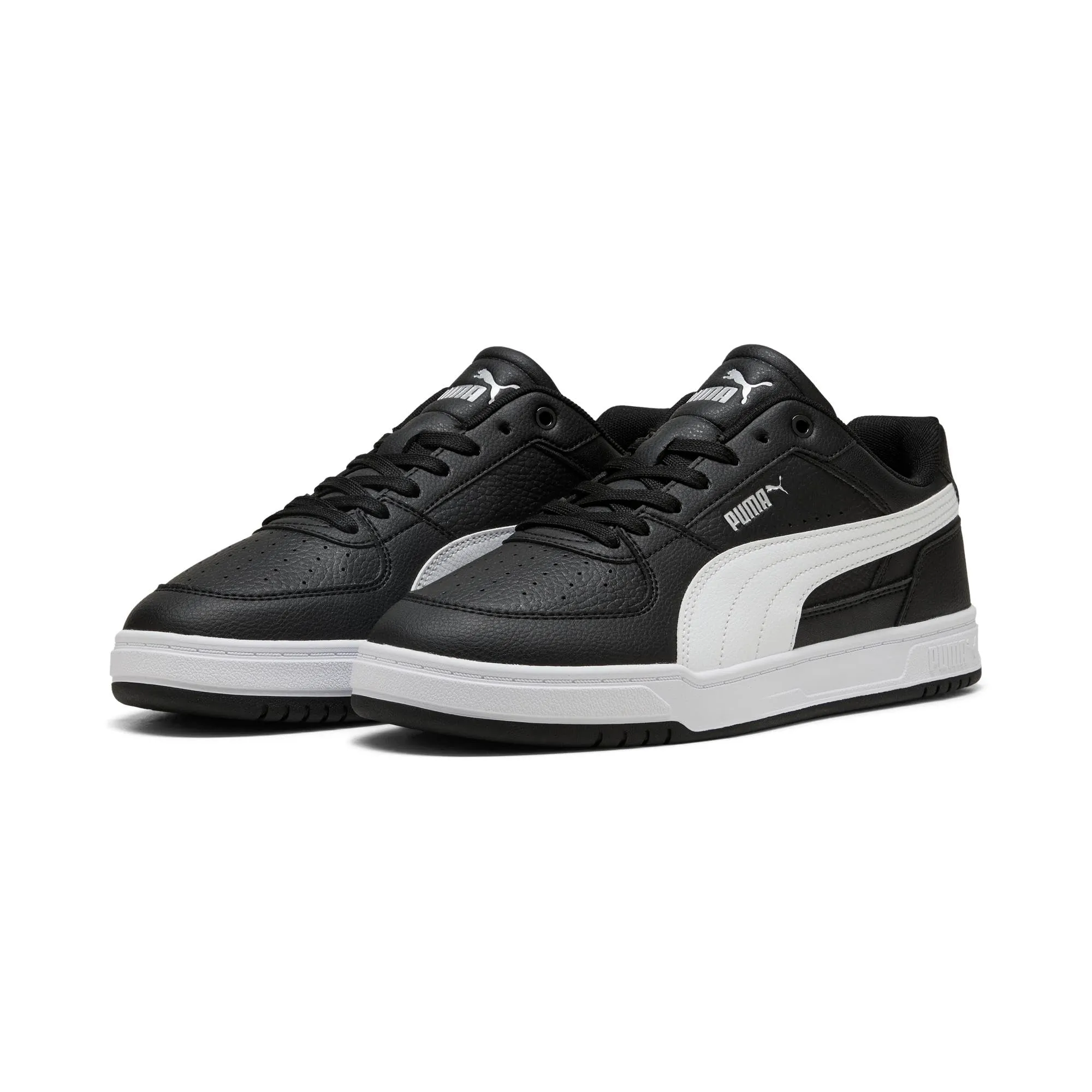 Puma Caven III Unisex Sneakers, Black White Silver Metallic, Size 43 - immagine 1