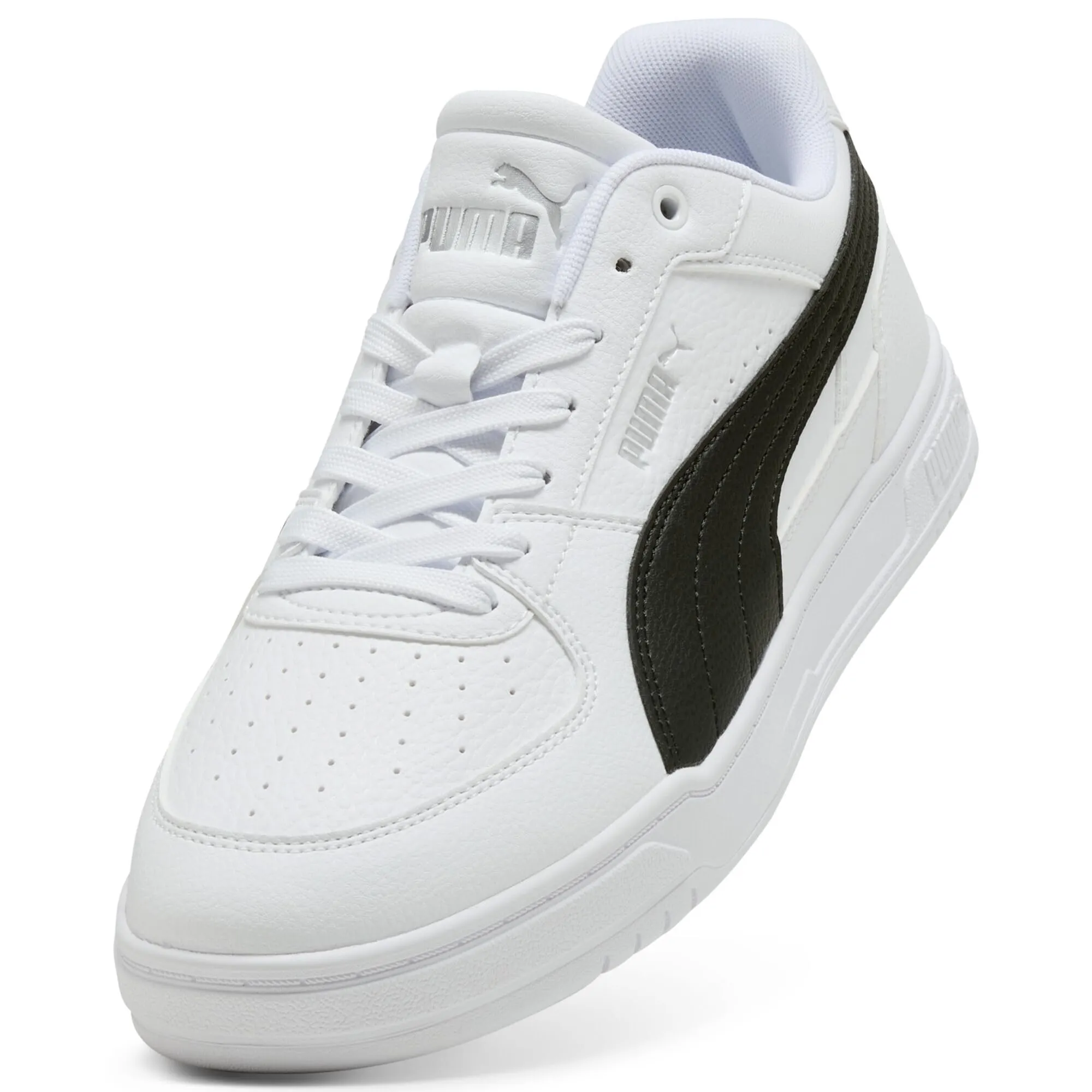 Puma Caven III Unisex Sneakers, White Black Silver Metallic, 47 EU - immagine 7