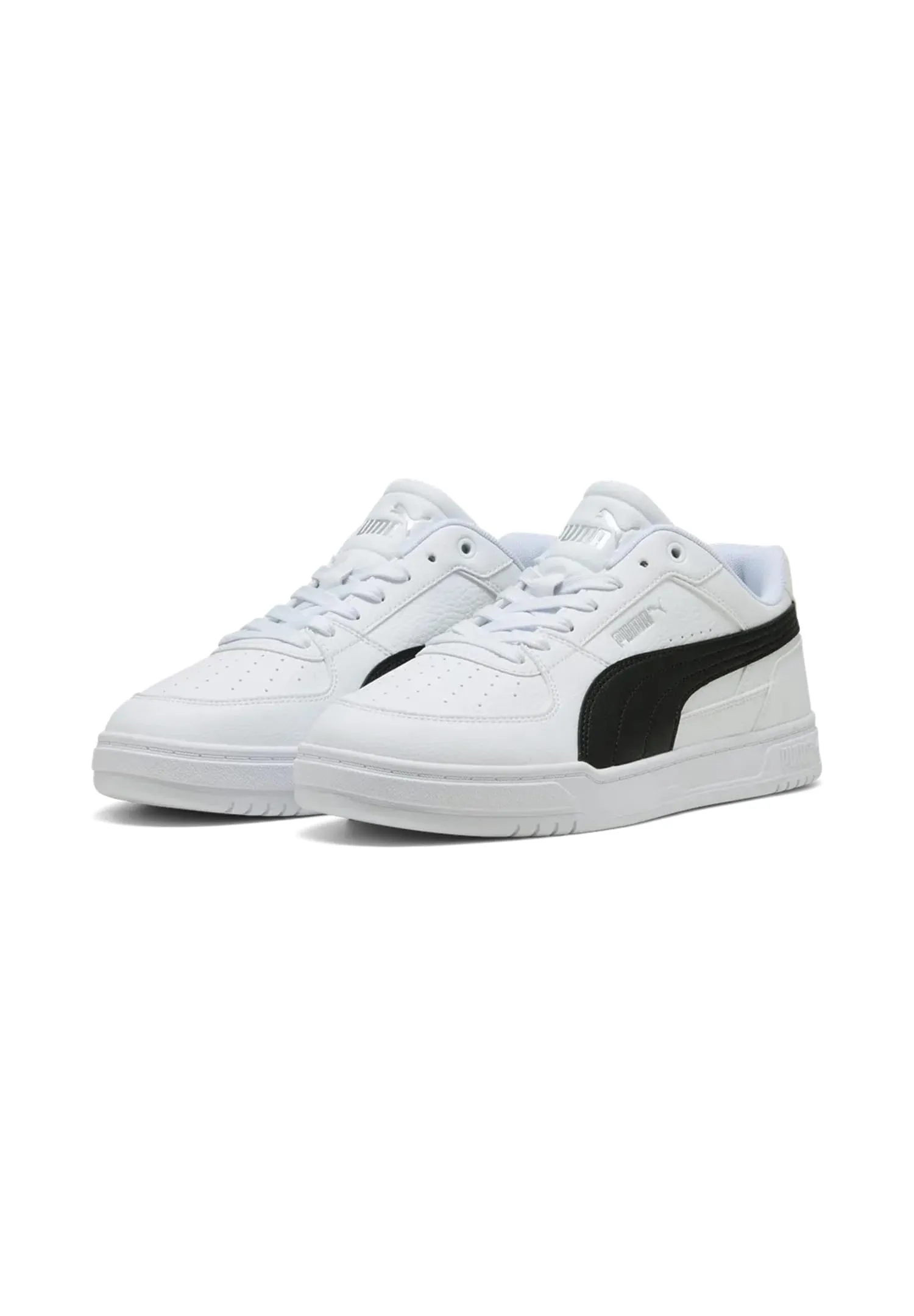 Puma Caven III Unisex Sneakers - White Black Silver Metallic - 45 EU - immagine 1
