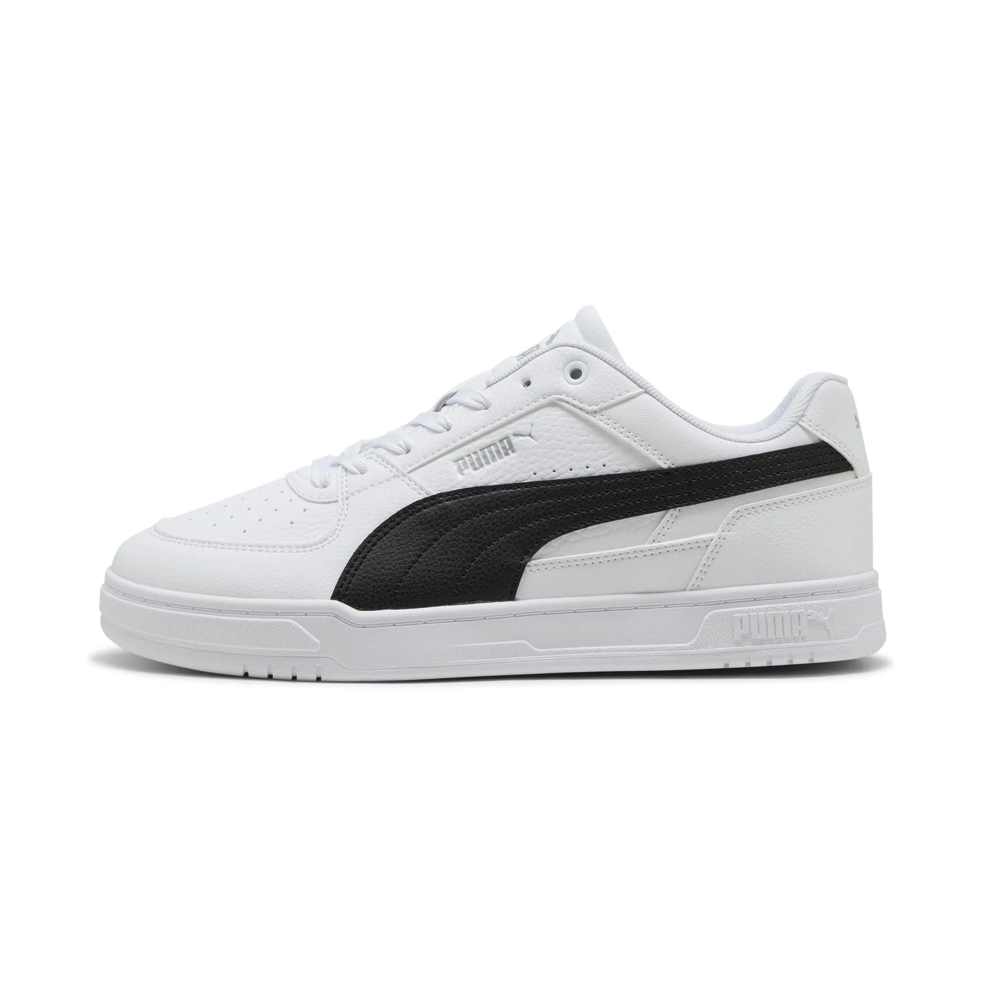Puma Caven III Unisex Sneakers - White Black Silver Metallic - 45 EU - immagine 5