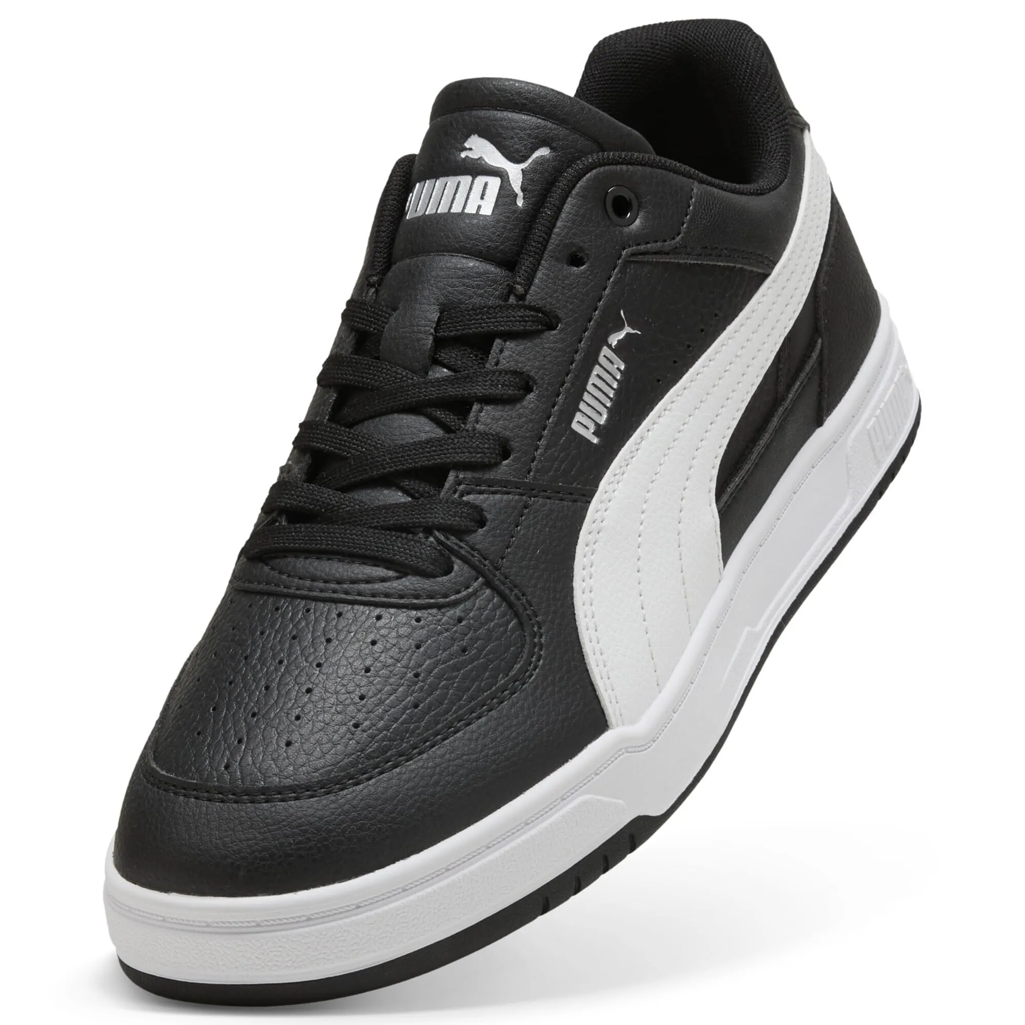 Puma Caven III Unisex Sneakers, Black White Silver Metallic, Size 44 - immagine 3