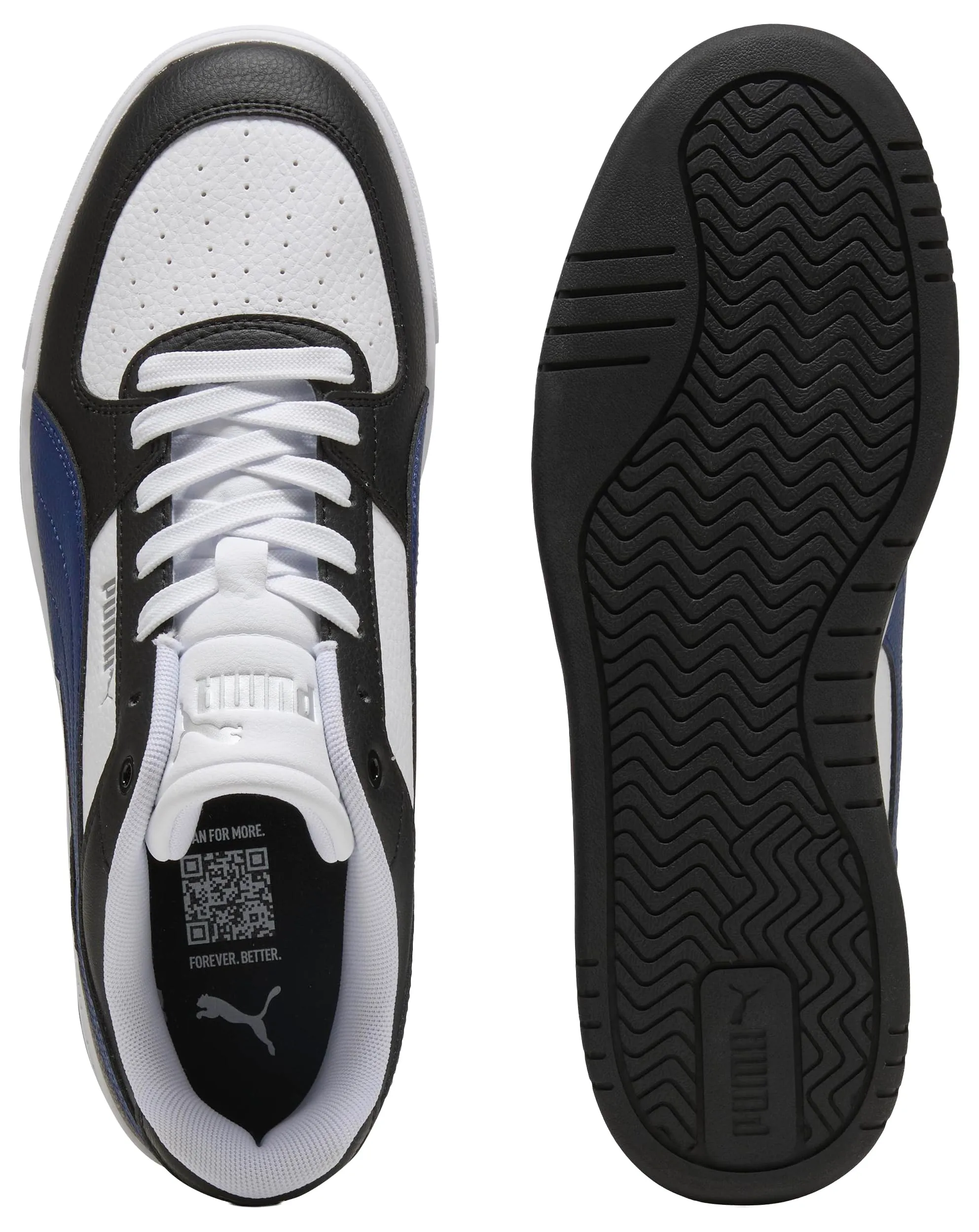 PUMA Caven III Sneaker - Puma Black Blue Jewel Puma White - immagine 4