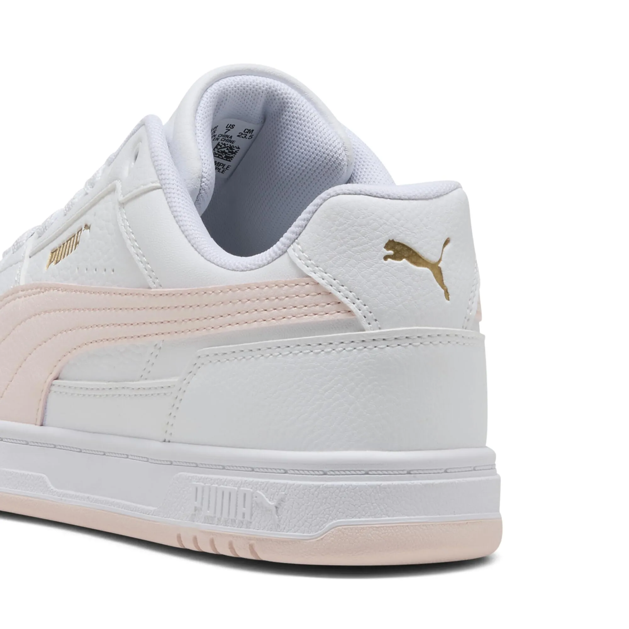 Puma Caven III Unisex Sneakers, White Jasmine Flower Gold Pink, Size 45 - immagine 3