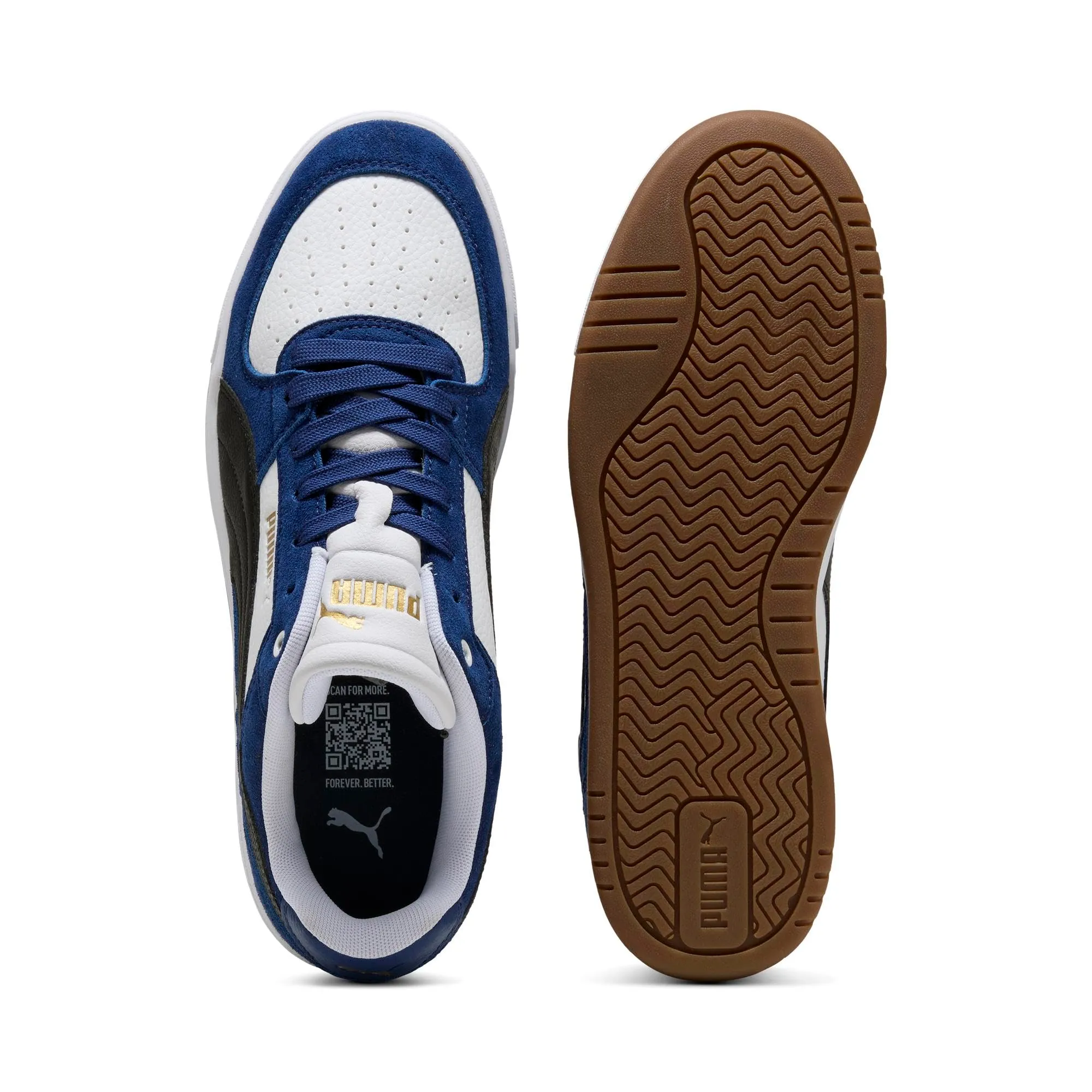 PUMA Caven III OG Basket, Blue Jewel Black White, 38.5 EU - immagine 4