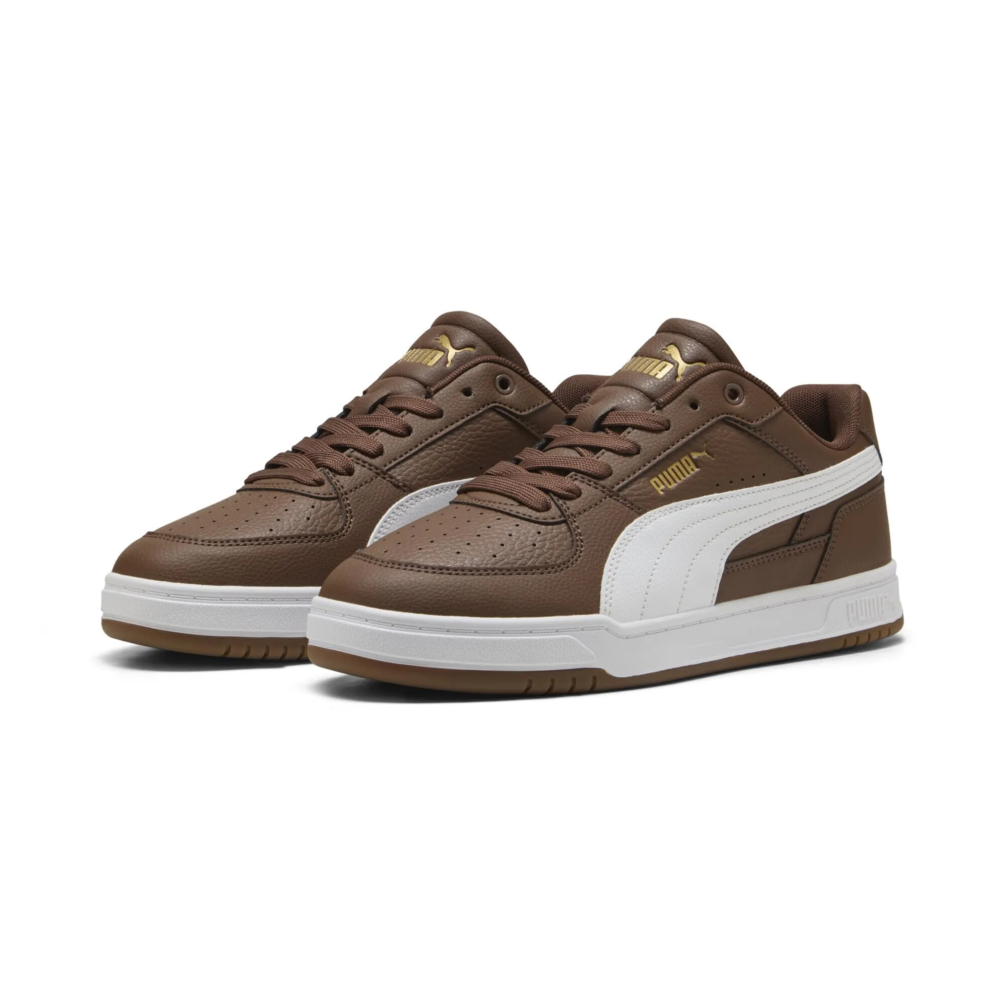 Puma Caven III Unisex Sneakers, Chestnut Brown White Gold, 43 EU - immagine 1