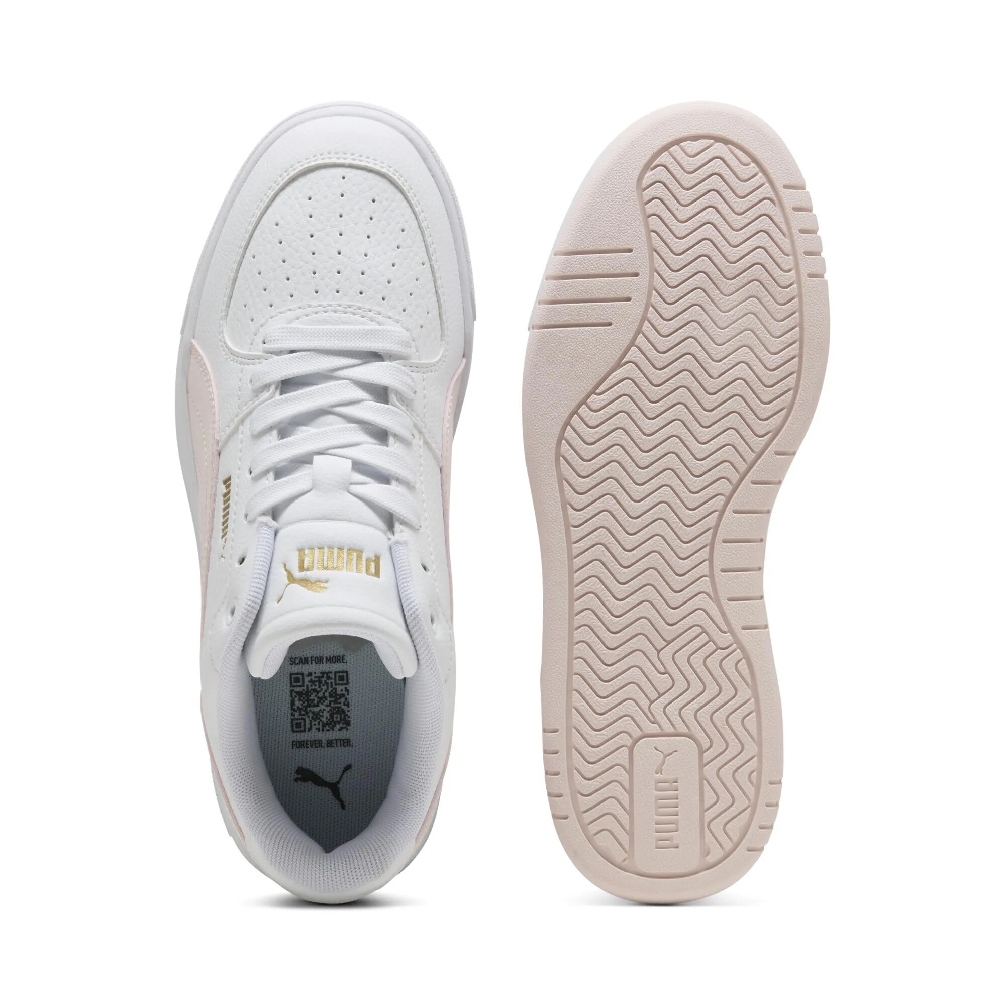 Puma Caven III Unisex Sneakers, White Jasmine Flower Gold Pink, 43 EU - immagine 5