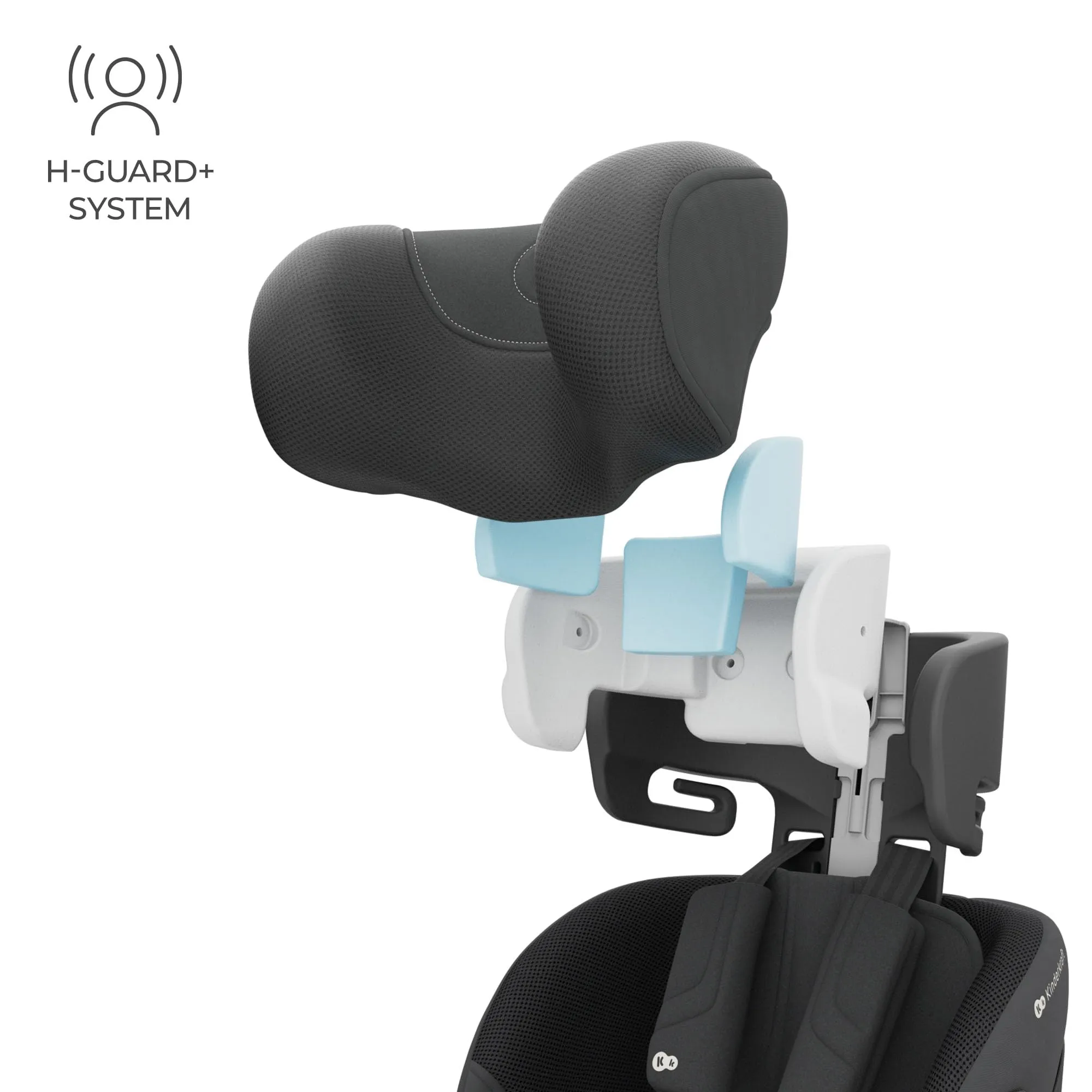 Kinderkraft I-Grow 2 Pro Seggiolino Auto 40-150 cm ISOFIX 360° Nero - immagine 9