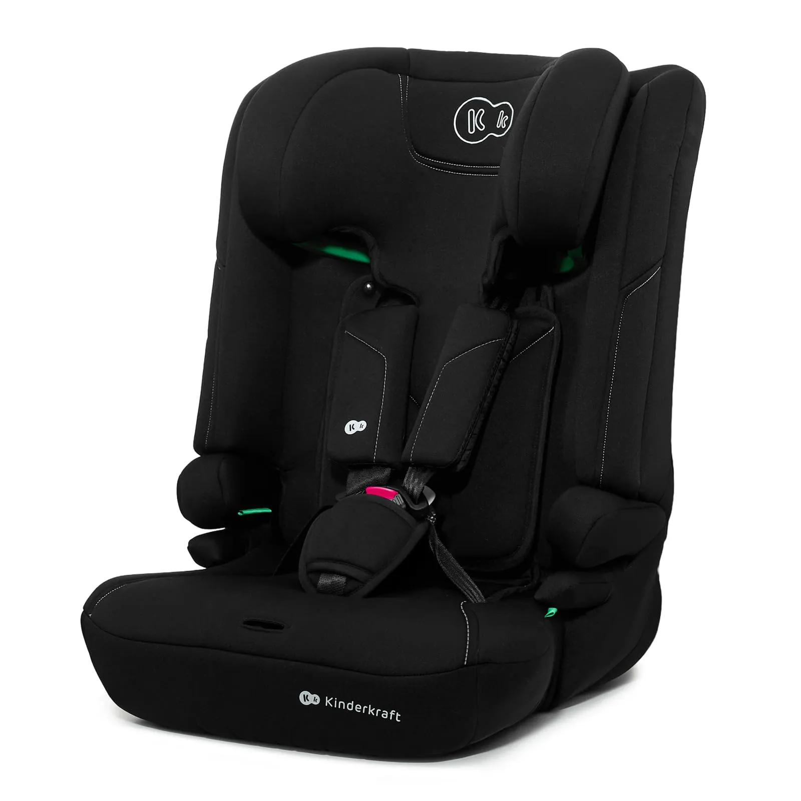 Kinderkraft I-Comfy Seggiolino Auto 76-150 cm Easy Grow, Nero - immagine 4
