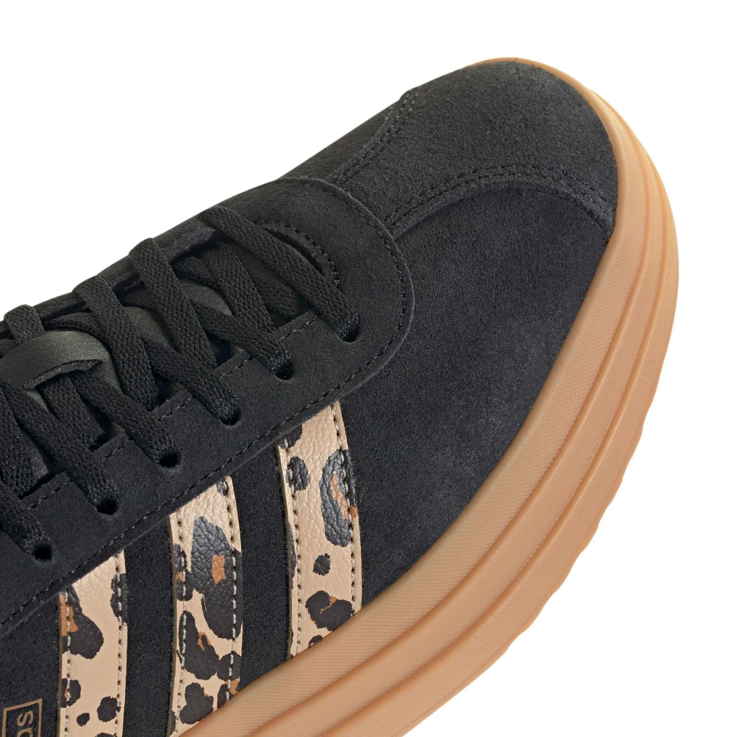 adidas VL Court Bold Shoes, Core Black/Magic Beige/Dark Brown, 37 1/3 EU - immagine 5