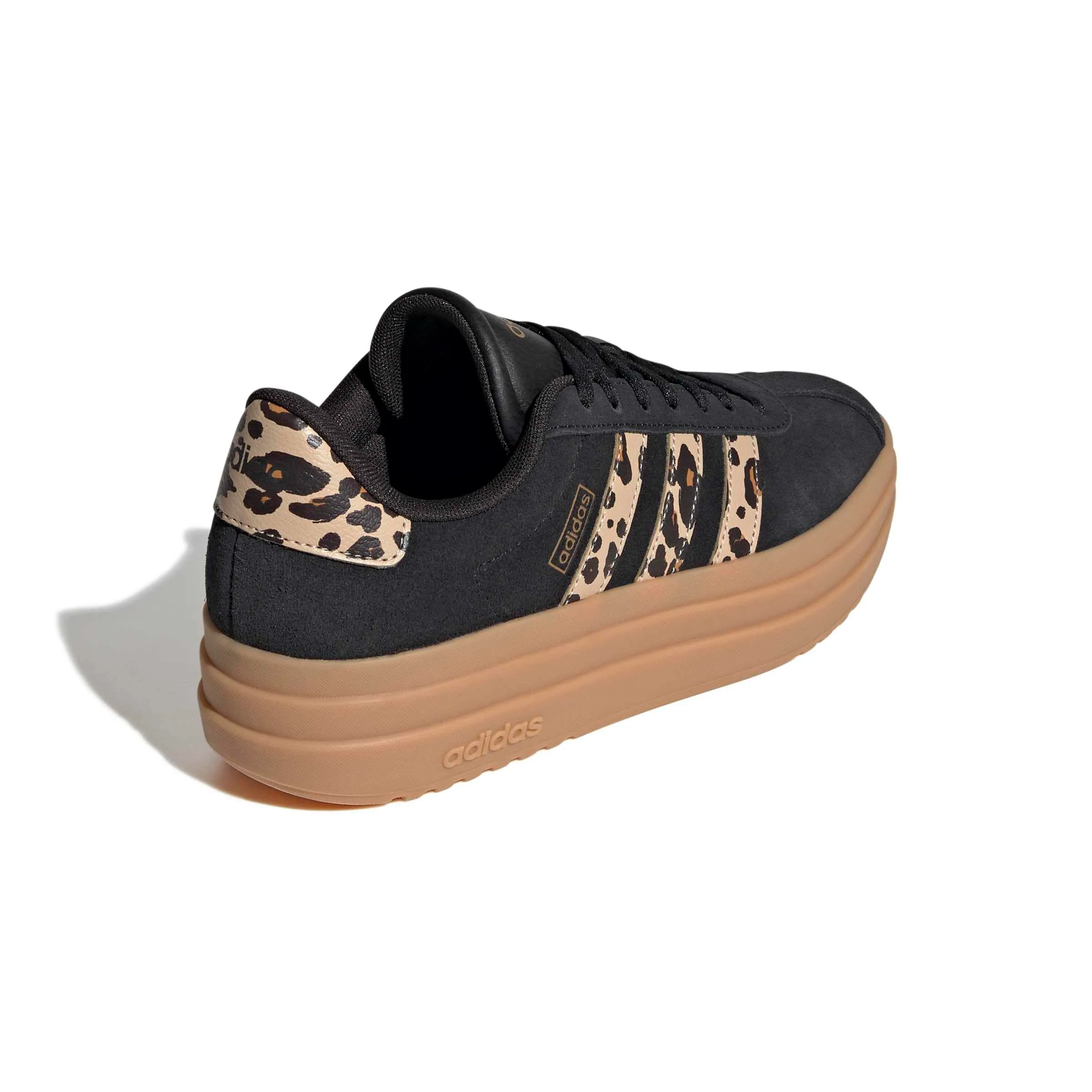 adidas VL Court Bold Shoes, Core Black/Magic Beige/Dark Brown, 37 1/3 EU - immagine 6