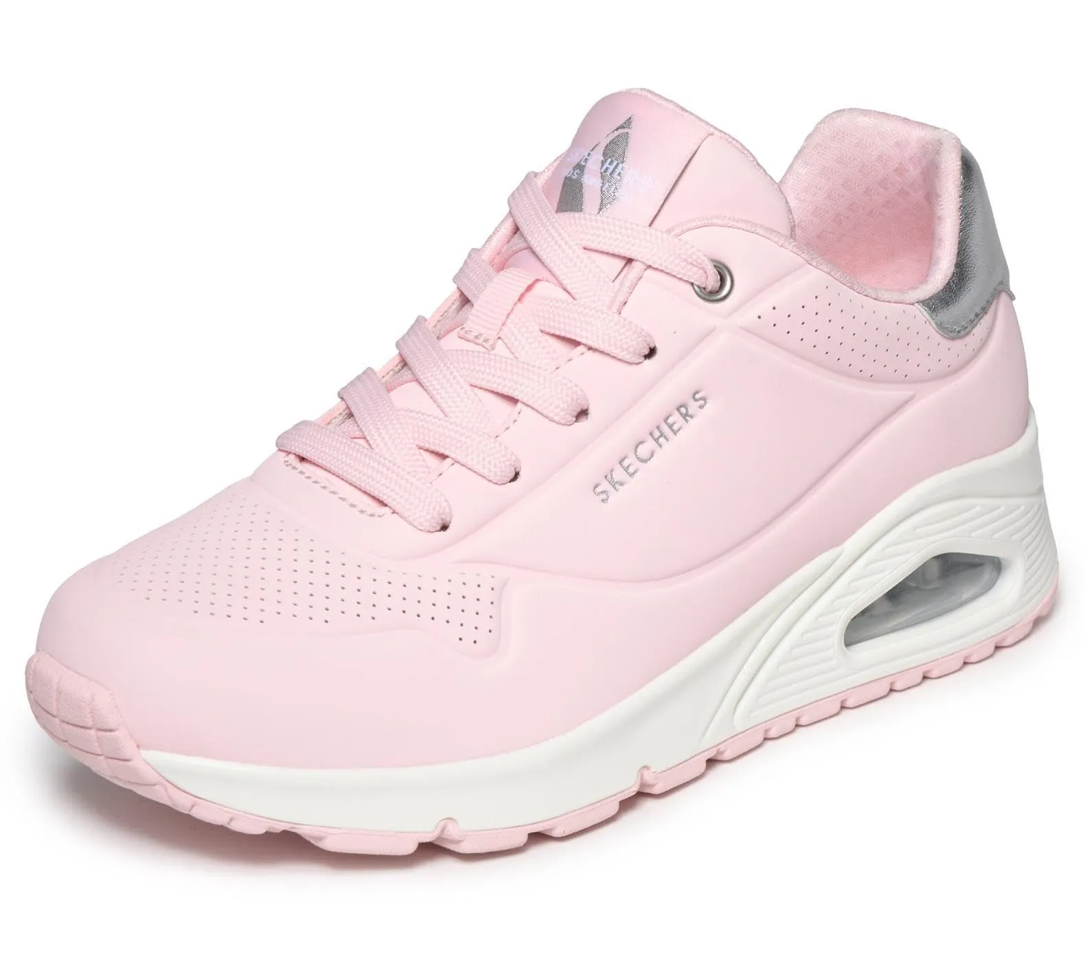 Skechers Uno Golden Air Scarpe da Ginnastica da Donna, Light Pink Durabuck/Mesh Trim, 40 EU - immagine 1