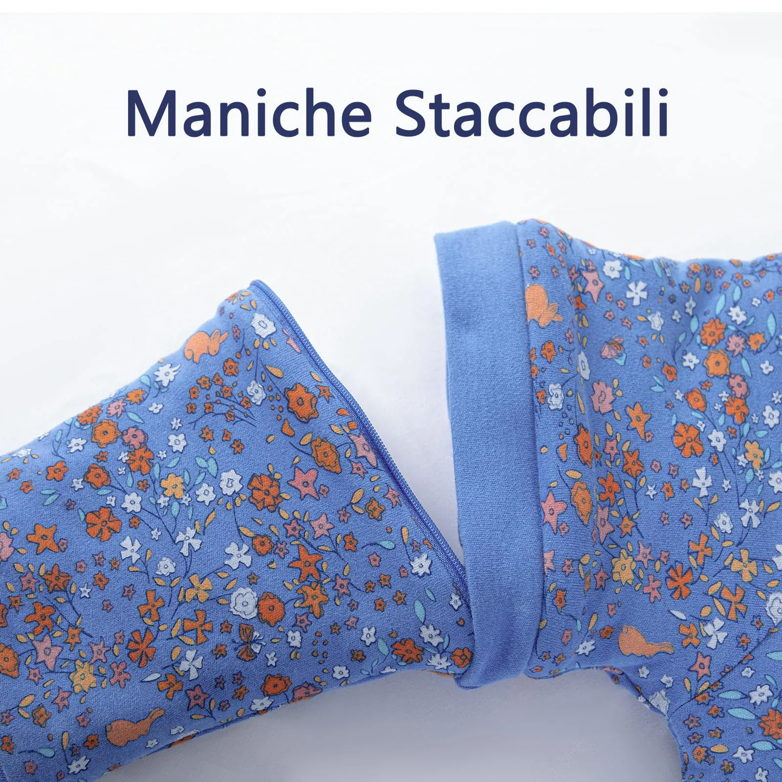 Mosebears Sacco Nanna con Gambe 2.5 Tog per Bambini, Foderato Invernale con Maniche Staccabili, Unisex - immagine 5