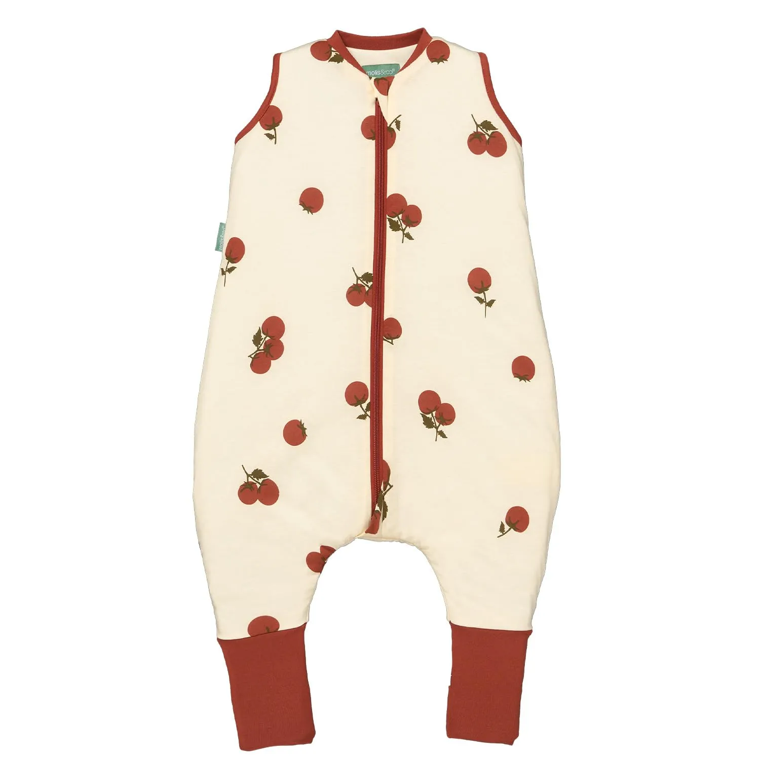 molis&co Sacco Nanna con piedini 1 tog 100% Cotone Oeko-TEX 100 - Tomatoes (3-6 mesi) - immagine 1