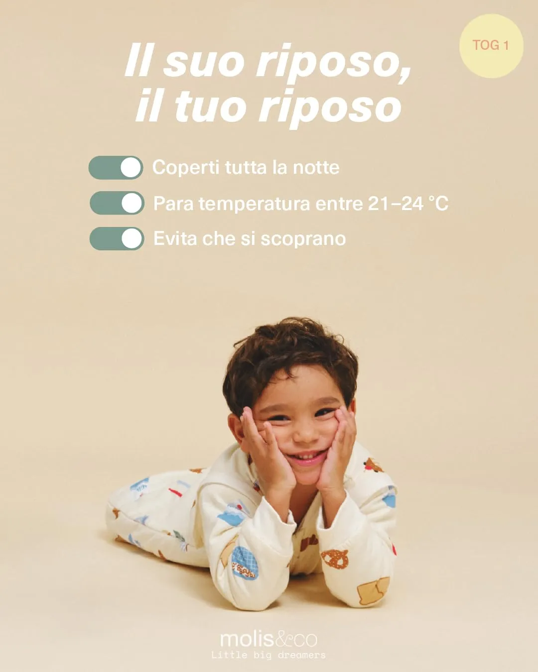 molis & co Sacco Nanna con piedini, maniche staccabili e calzini - Primavera/Autunno - 100% Cotone Oeko-Tex - Good Morning (3 anni) - immagine 5