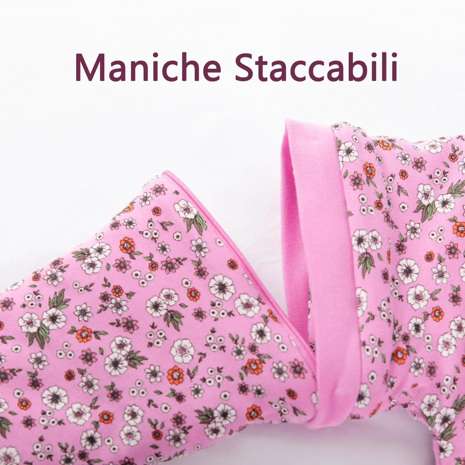 Mosebears Sacco Nanna con Gambe 2.5 Tog per Bambini, Foderato Invernale con Maniche Staccabili, Unisex - immagine 5