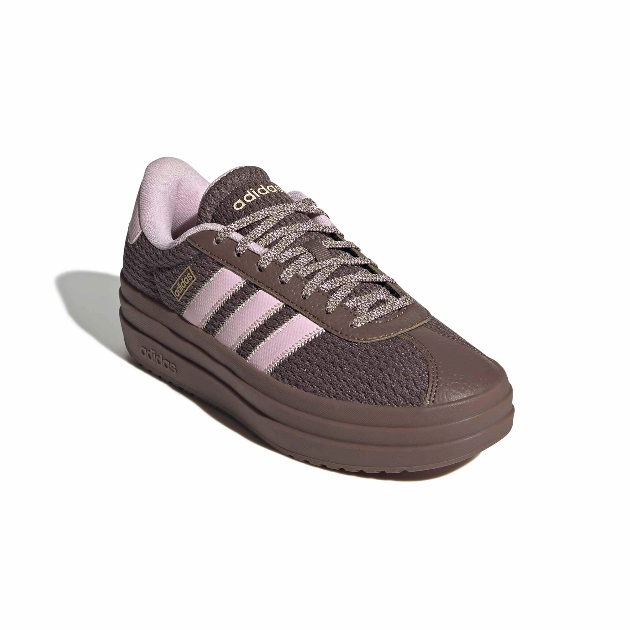 adidas VL Court Bold Shoes, Earth Strata/Clear Pink/Sand Strata, 38 EU - immagine 3