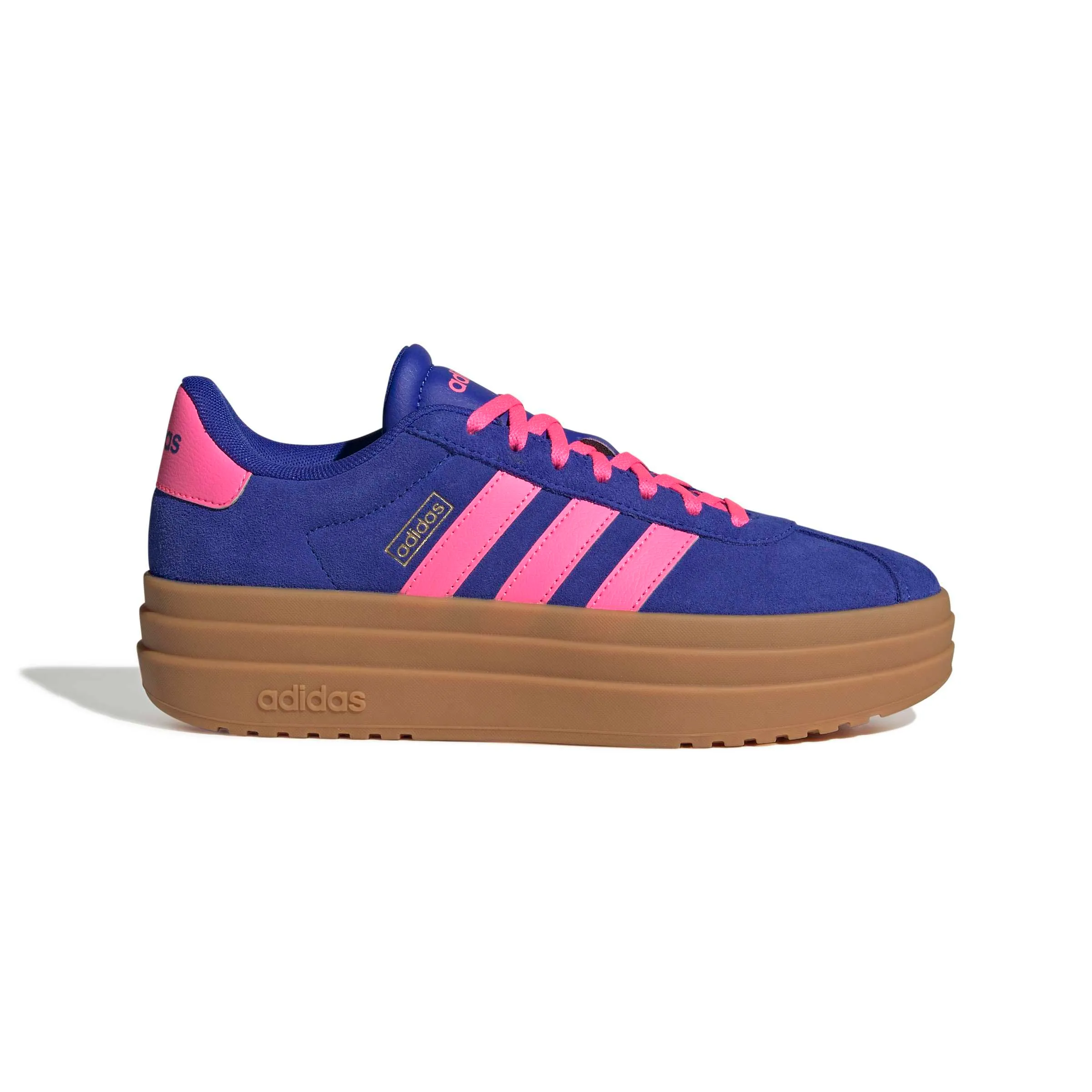 adidas VL Court Bold Shoes, Lucid Blue/Lucid Pink/Gold Met., 40 EU - immagine 2