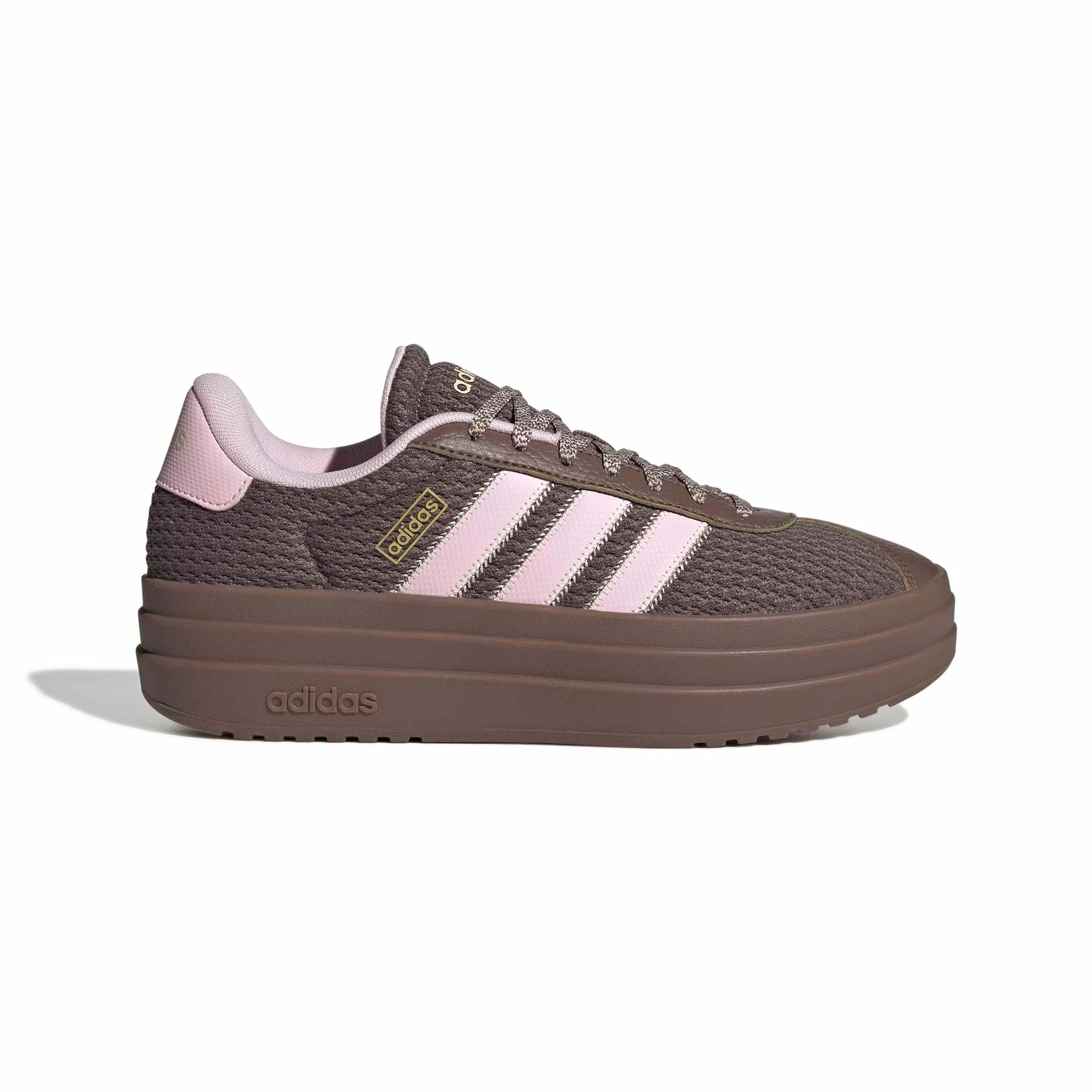 adidas VL Court Bold Shoes, Earth Strata/Clear Pink/Sand Strata, 39 1/3 EU - immagine 2