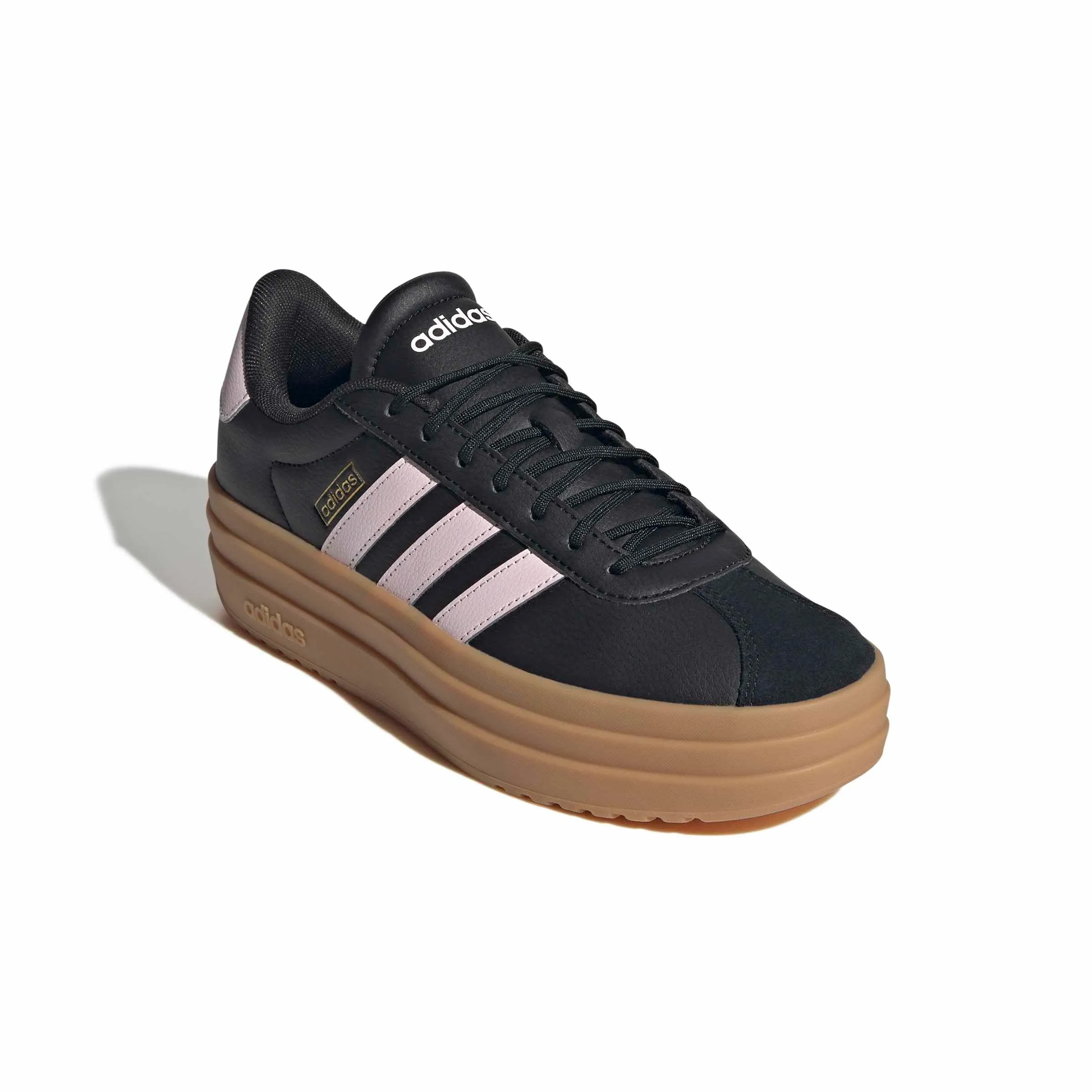 adidas VL Court Bold Shoes, Core Black/Distilled Pink/Gold Met., 36 EU - immagine 3