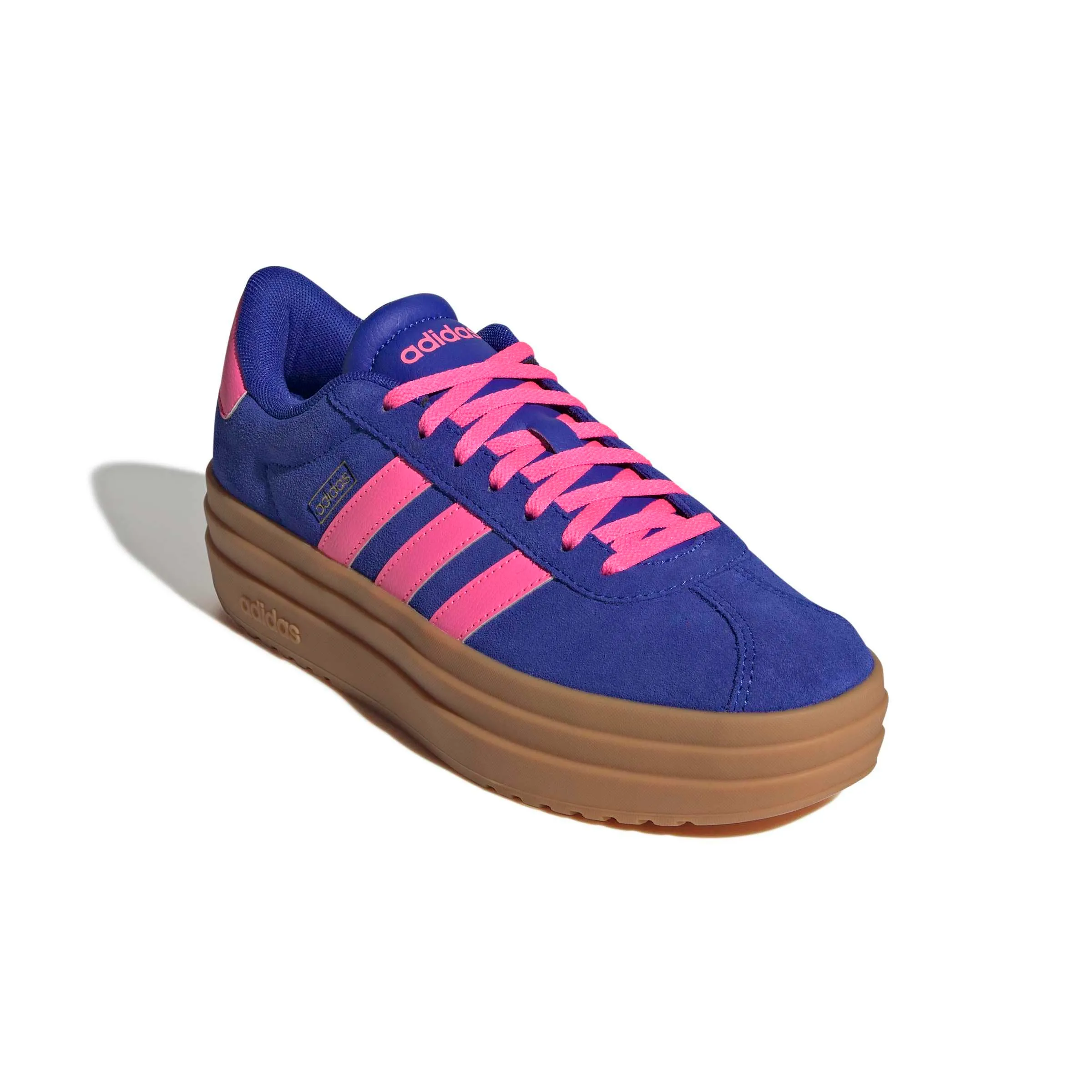 adidas VL Court Bold Shoes, Lucid Blue/Lucid Pink/Gold Met., 39 1/3 EU - immagine 3