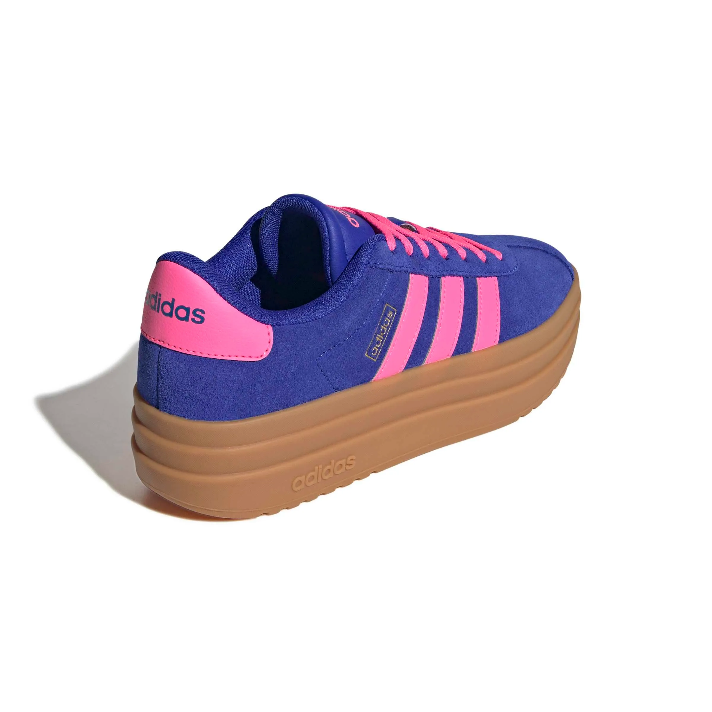 adidas VL Court Bold Shoes, Lucid Blue/Lucid Pink/Gold Met., 39 1/3 EU - immagine 7