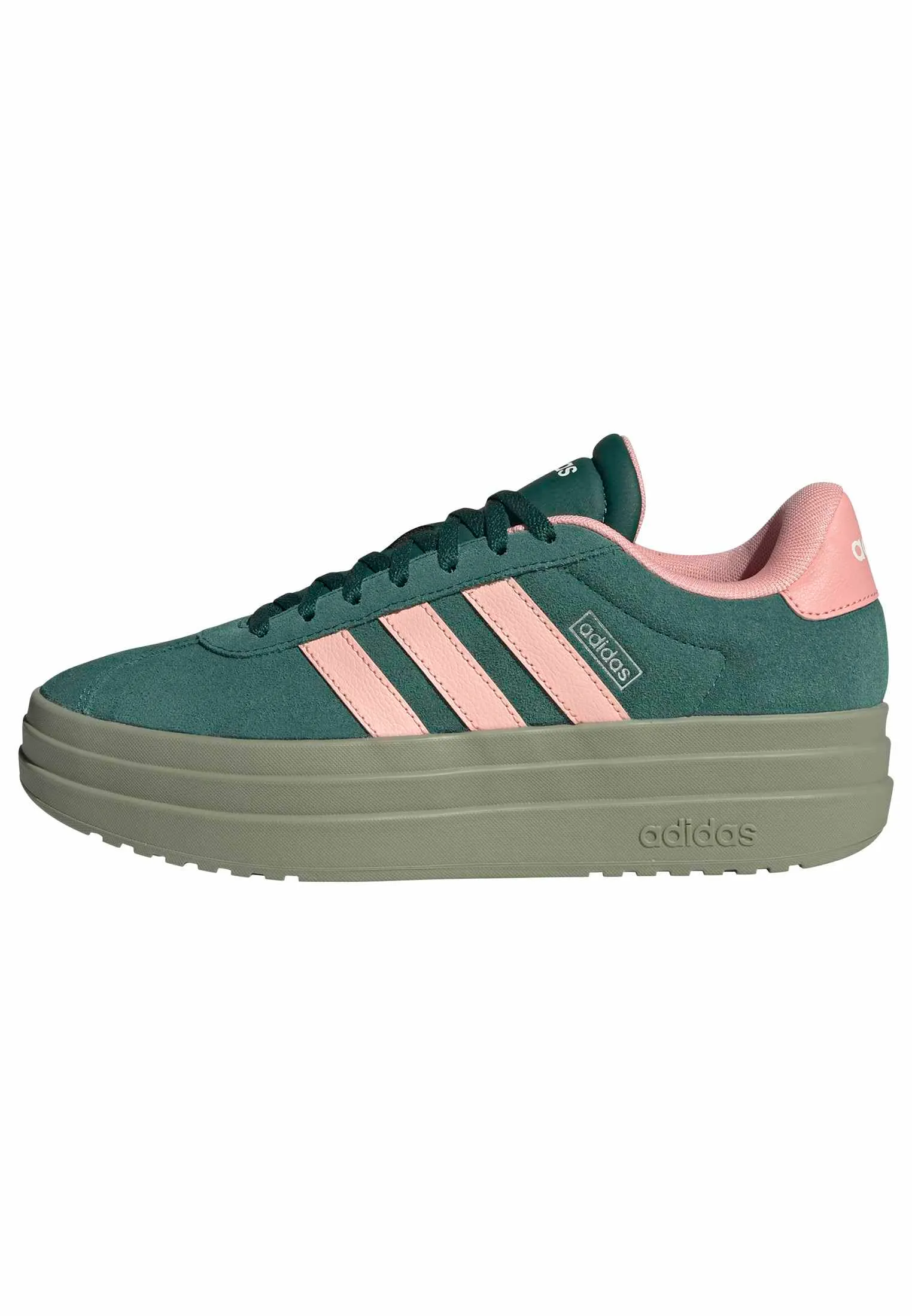 adidas VL Court Bold Shoes, Collegiate Green/Haze Coral/Semi Frozen Turbo, 40 2/3 EU - immagine 1
