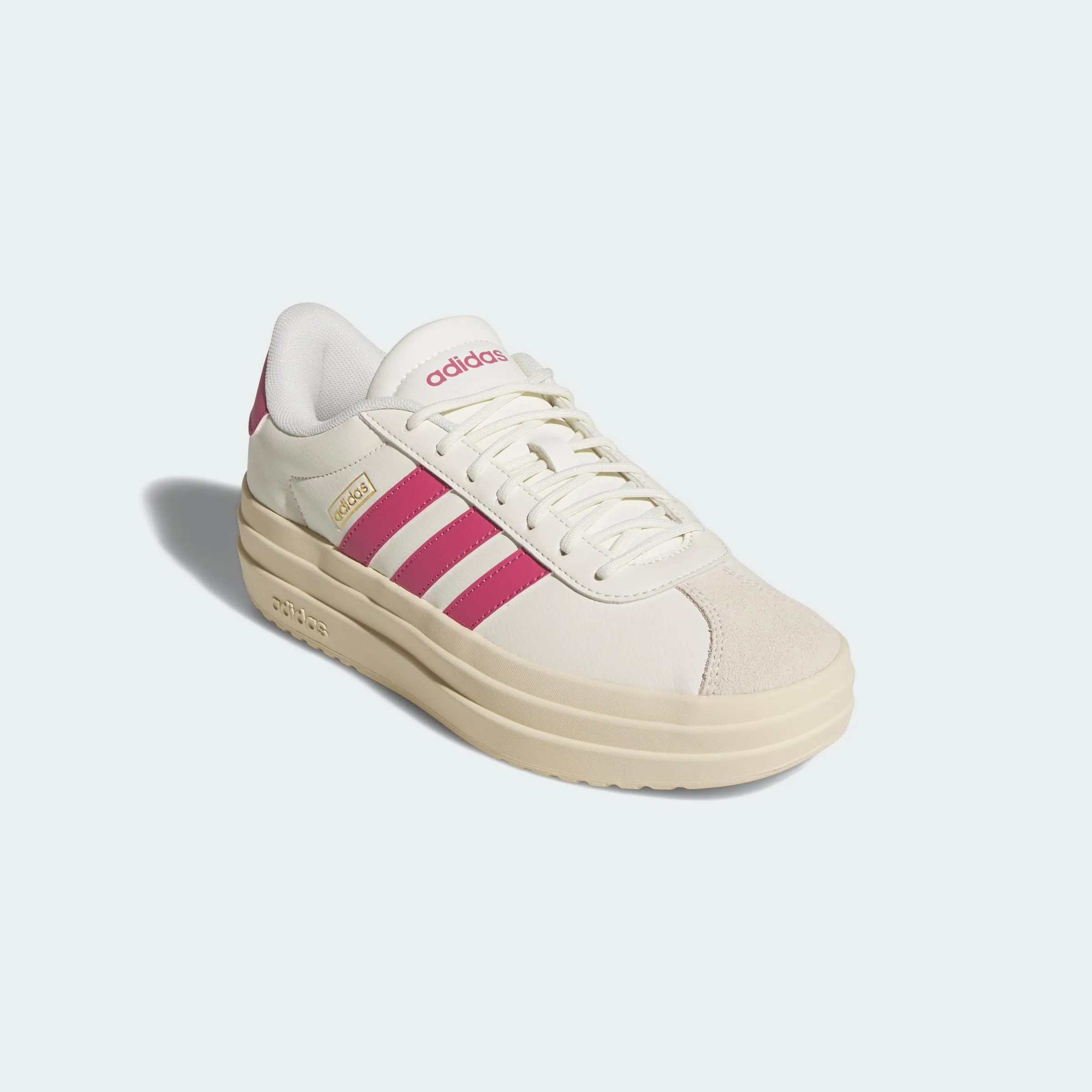 adidas VL Court Bold Shoes, Off White/Dual Magenta/Gold Met., 36 2/3 EU - immagine 6