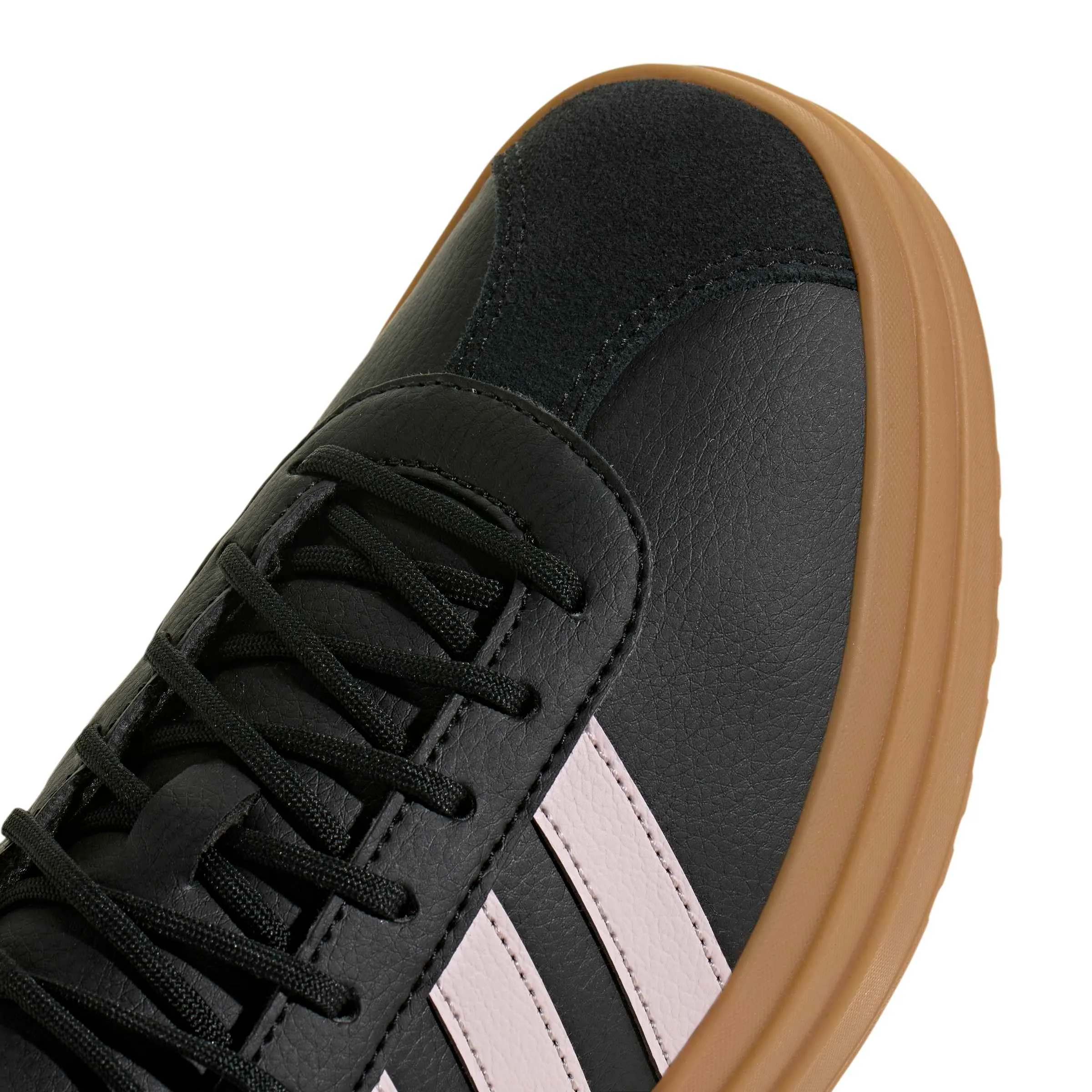 adidas VL Court Bold Shoes, Core Black/Distilled Pink/Gold Met., 40 2/3 EU - immagine 4