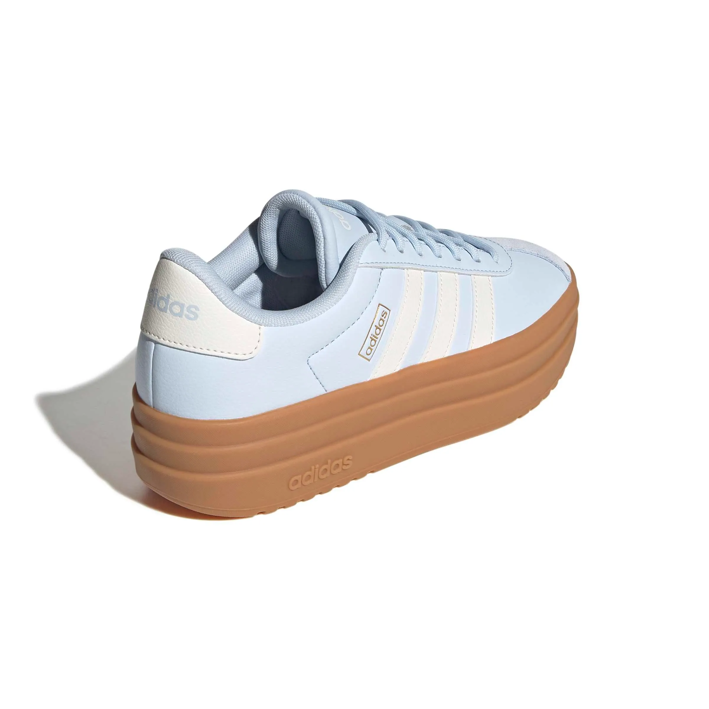 adidas VL Court Bold Shoes, Crystal Sky/Core White/Gold Met., 36 2/3 EU - immagine 6